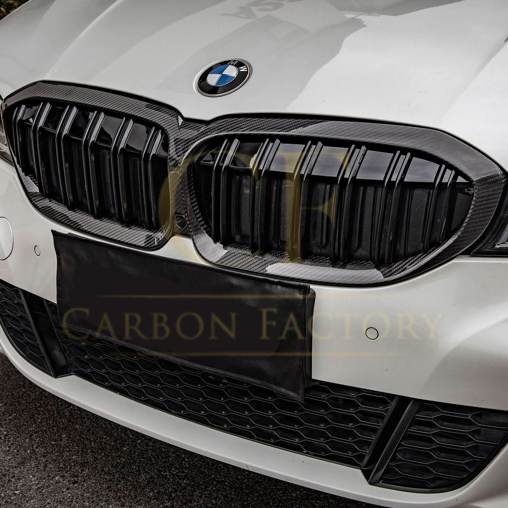 Pre-Preg Carbon Fibre Front Grille for BMW G20 G28 3 Series 19-22 - Carbon Factory
