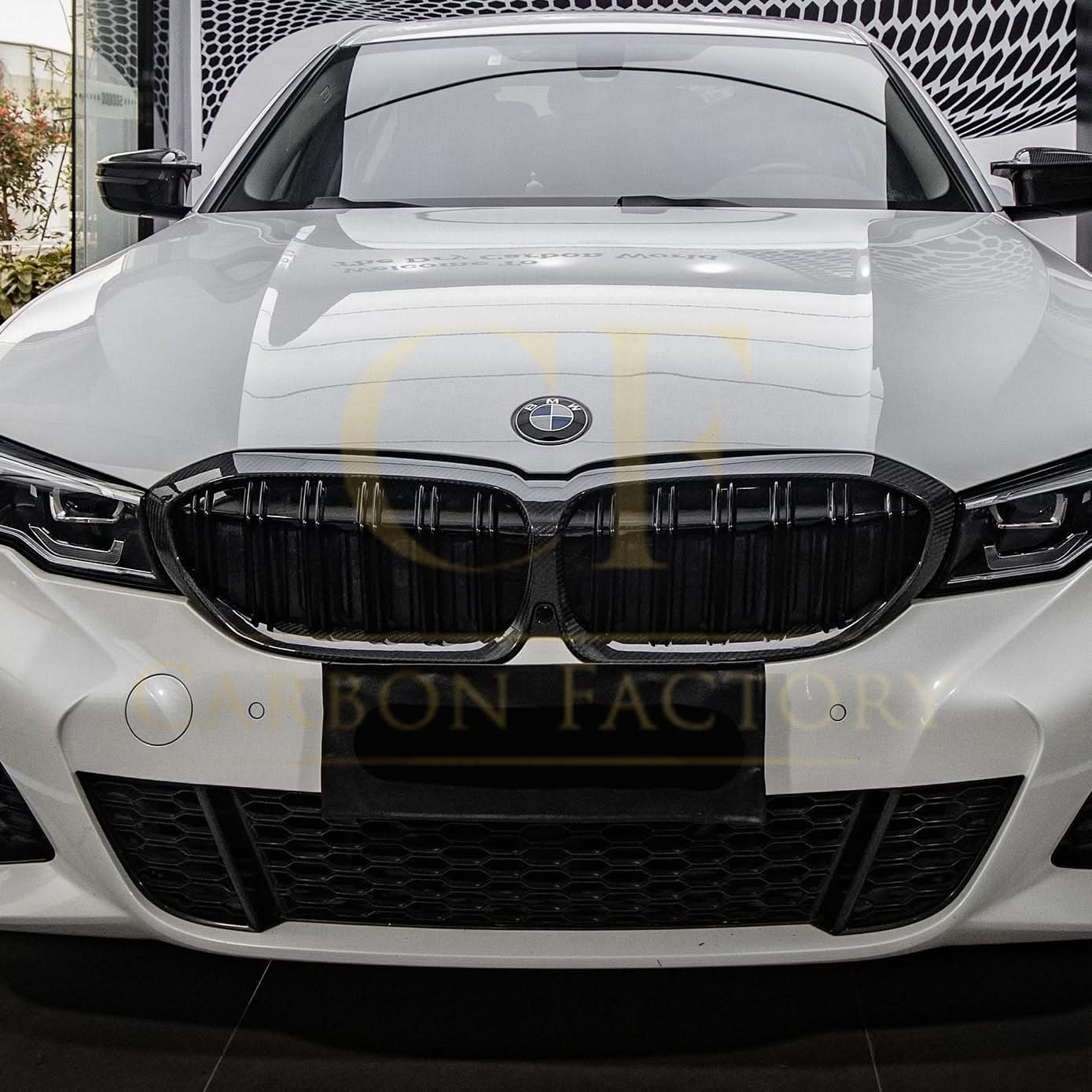 Pre-Preg Carbon Fibre Front Grille for BMW G20 G28 3 Series 19-22 - Carbon Factory