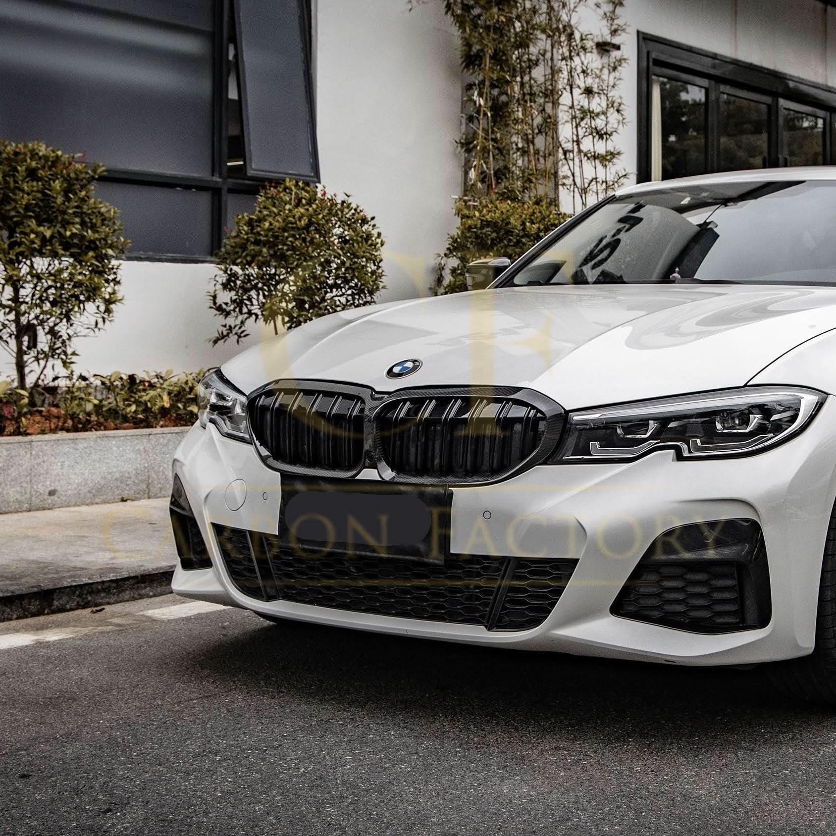 Pre-Preg Carbon Fibre Front Grille for BMW G20 G28 3 Series 19-22 - Carbon Factory