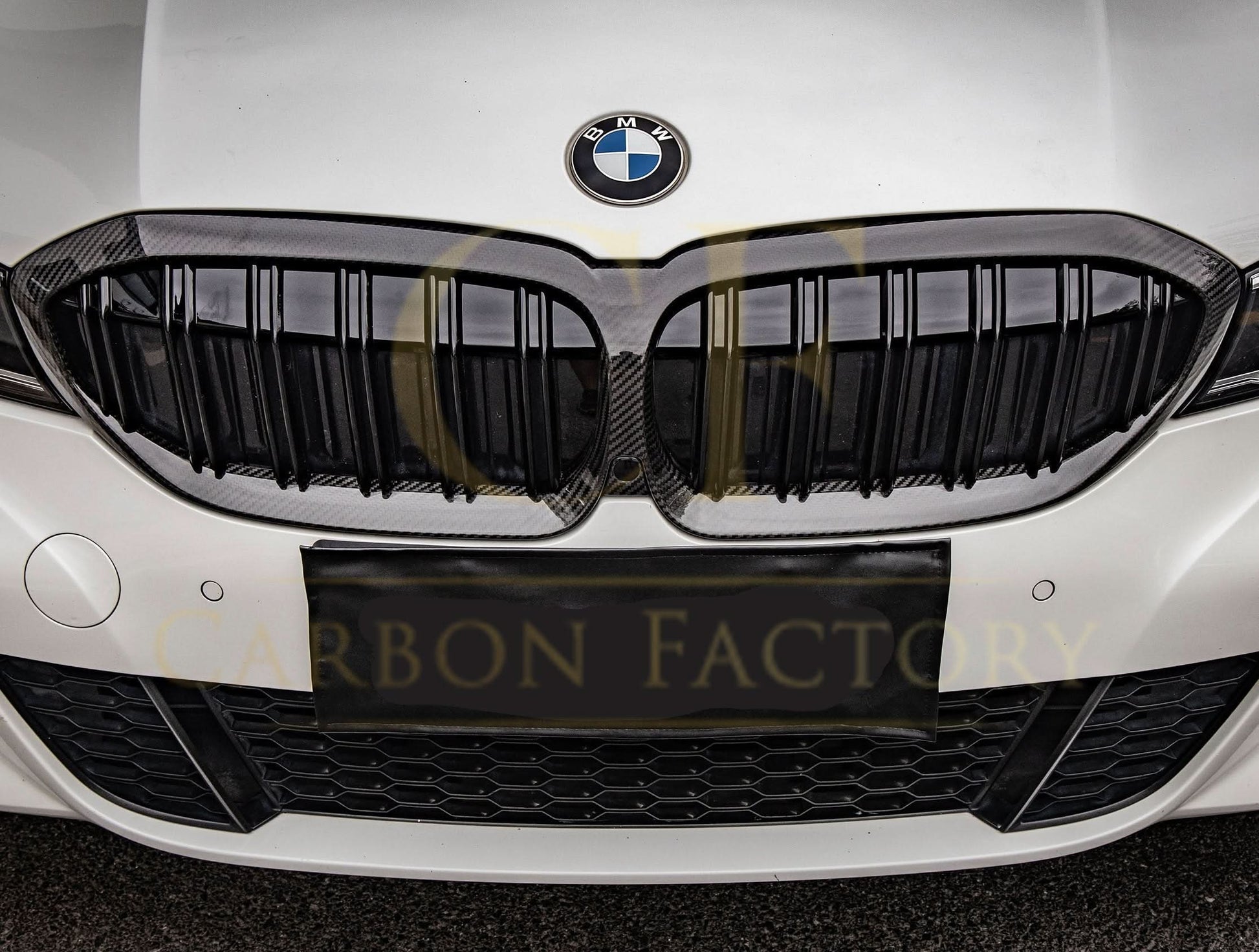 Pre-Preg Carbon Fibre Front Grille for BMW G20 G28 3 Series 19-22 - Carbon Factory