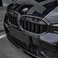 Double Slat Pre-Preg Carbon Fibre Front Grille for BMW G20 G28 3 Series LCI 22-24 - Carbon Factory