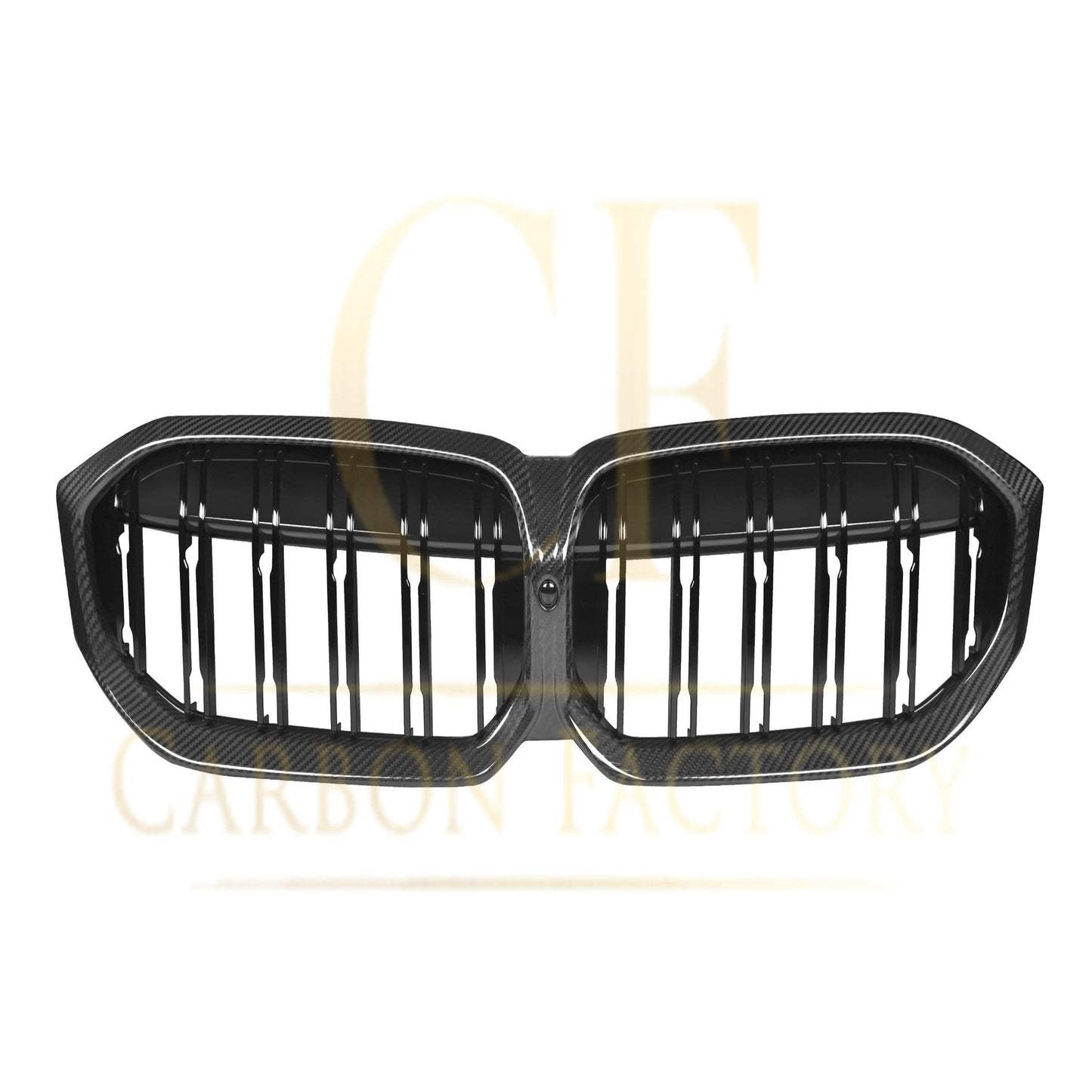 Double Slat Pre-Preg Carbon Fibre Front Grille for BMW G20 G28 3 Series LCI 22-24 - Carbon Factory