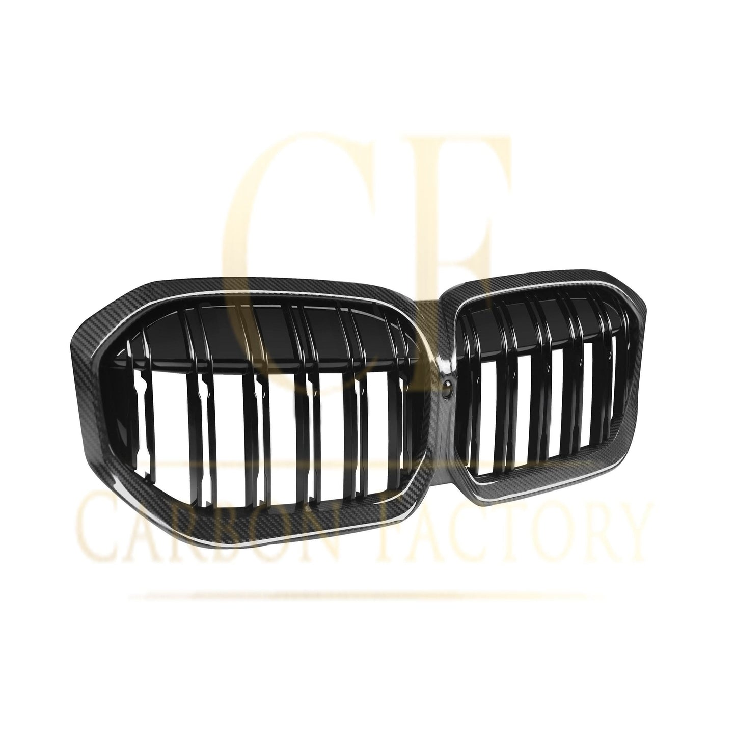 Double Slat Pre-Preg Carbon Fibre Front Grille for BMW G20 G28 3 Series LCI 22-24 - Carbon Factory