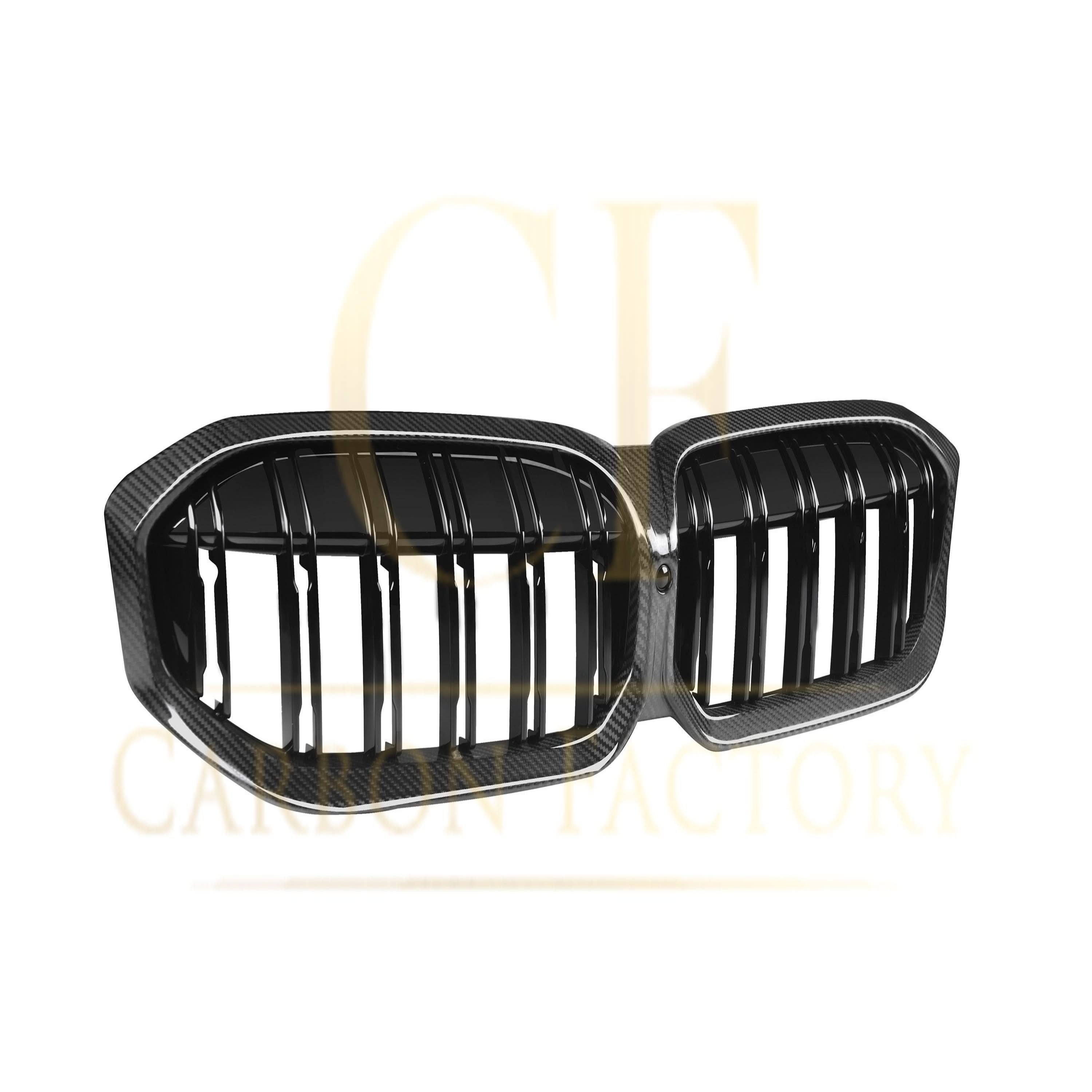 Double Slat Pre-Preg Carbon Fibre Front Grille for BMW G20 G28 3 Series LCI 22-24 - Carbon Factory