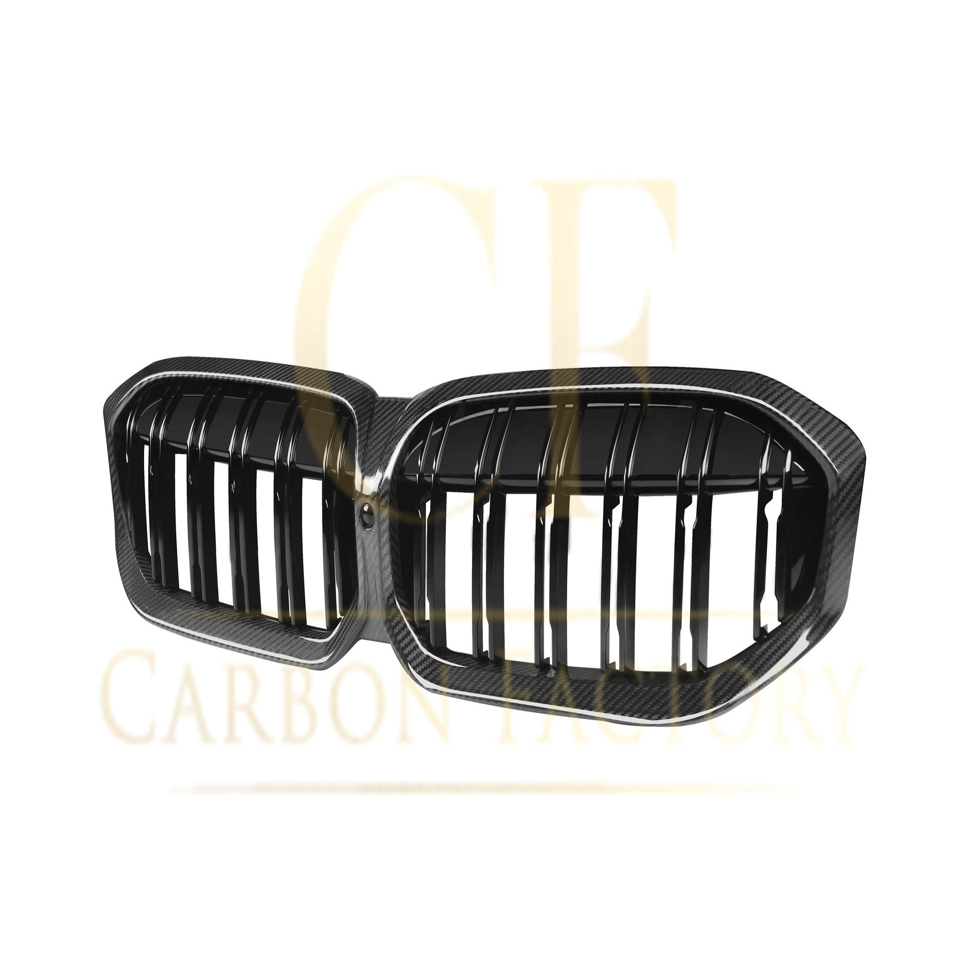 Double Slat Pre-Preg Carbon Fibre Front Grille for BMW G20 G28 3 Series LCI 22-24 - Carbon Factory