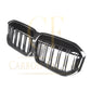 Double Slat Pre-Preg Carbon Fibre Front Grille for BMW G20 G28 3 Series LCI 22-24 - Carbon Factory