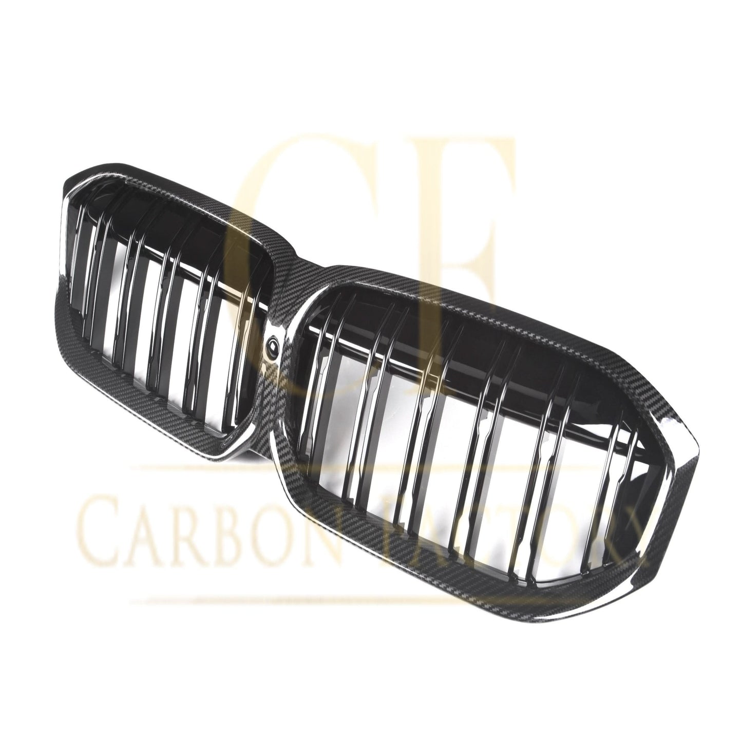 Double Slat Pre-Preg Carbon Fibre Front Grille for BMW G20 G28 3 Series LCI 22-24 - Carbon Factory