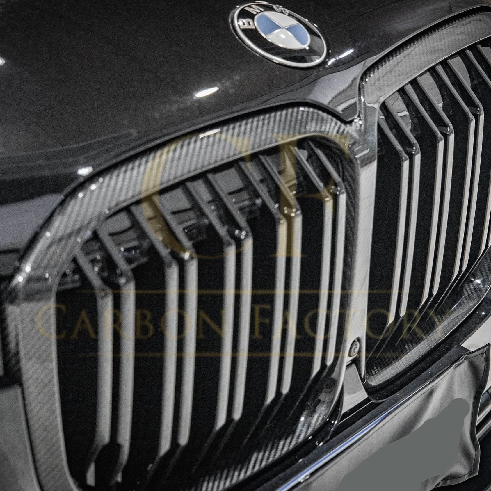 Pre-Preg Carbon Fibre Front Grille for BMW G07 X7 LCI 23-25 - Carbon Factory