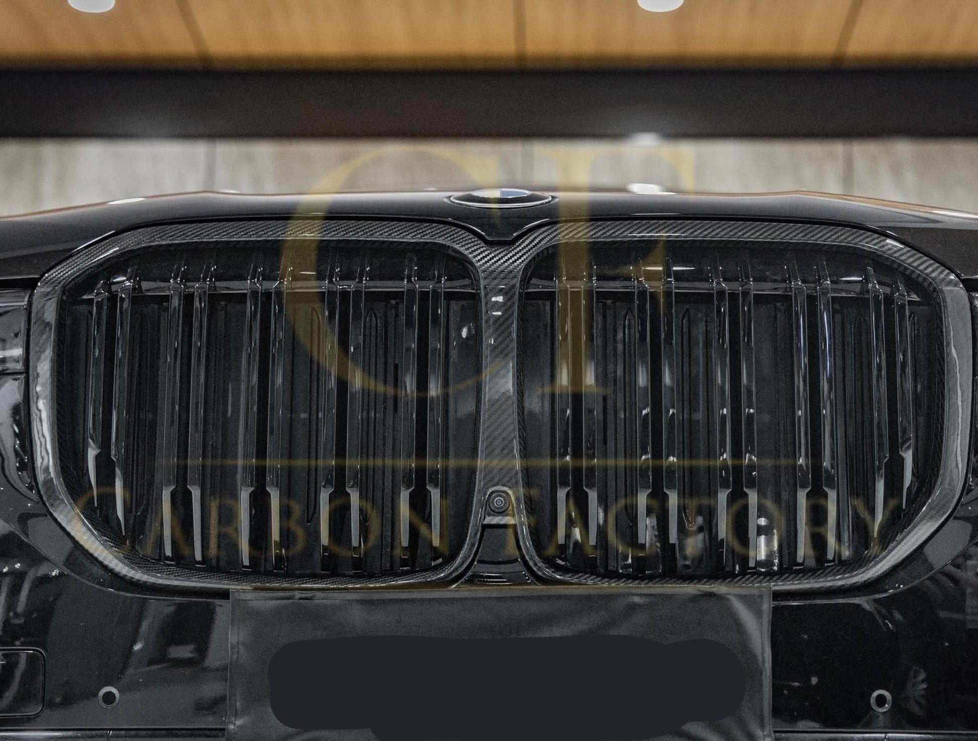Pre-Preg Carbon Fibre Front Grille for BMW G07 X7 LCI 23-25 - Carbon Factory