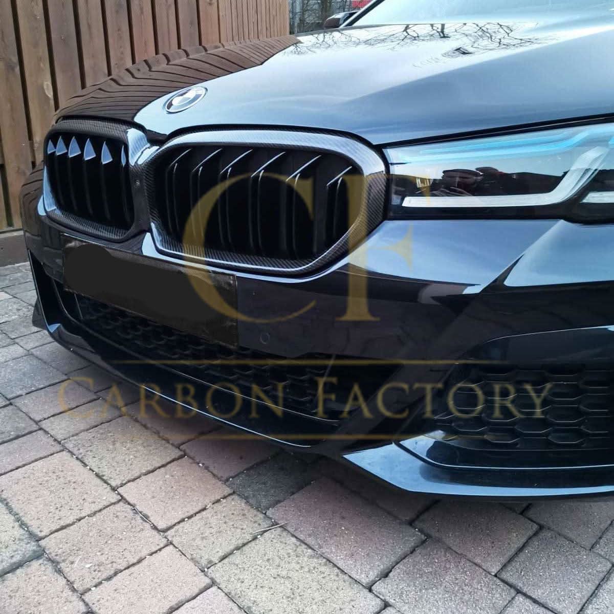 Pre-Preg Carbon Fibre Front Grille for BMW G30 5 Series inc F90 M5 LCI 21-23 - Carbon Factory