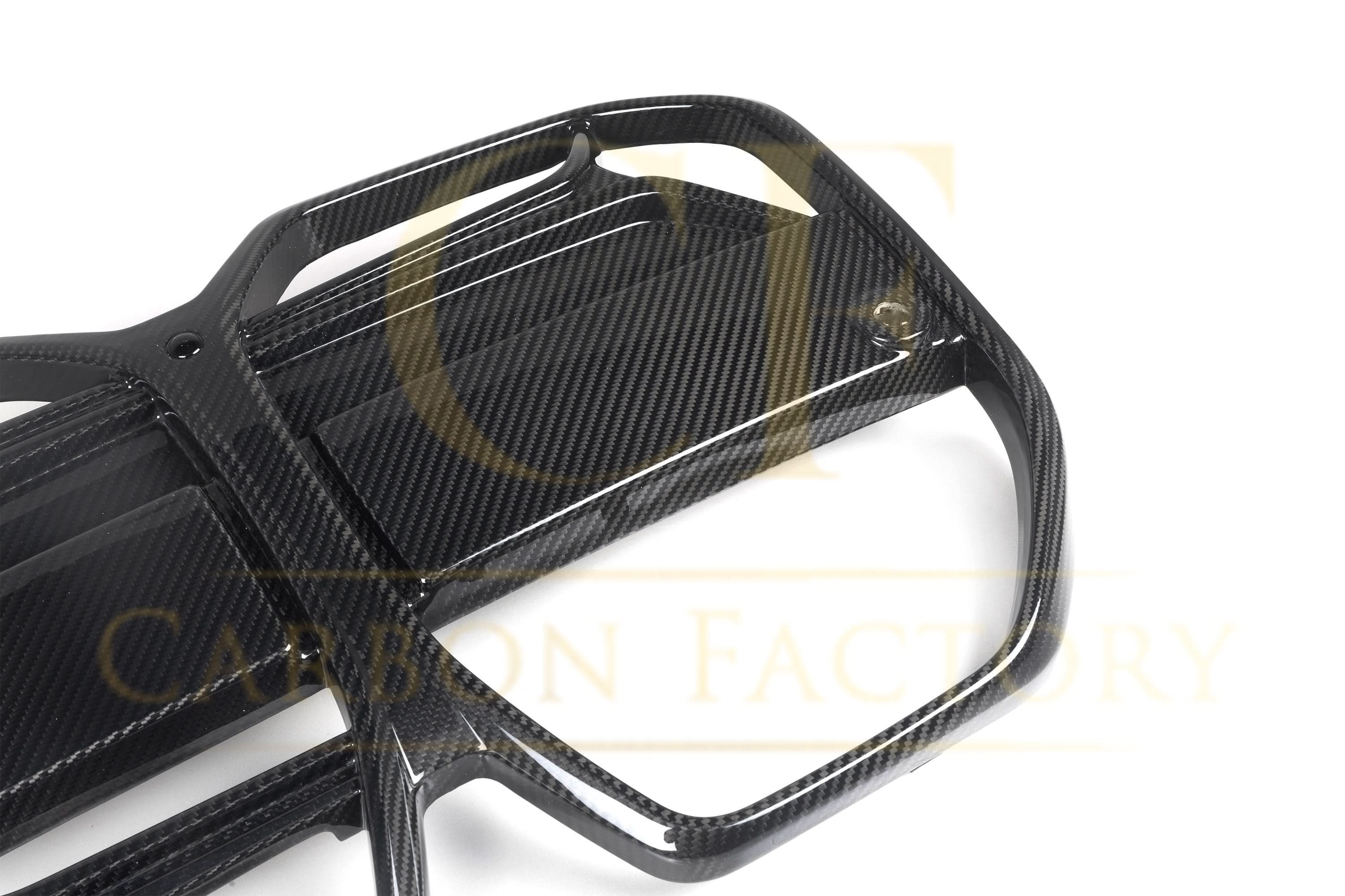 CSL Style Pre-Preg Carbon Fibre Front Grille for BMW 4 Series i4 21-25 - Carbon Factory