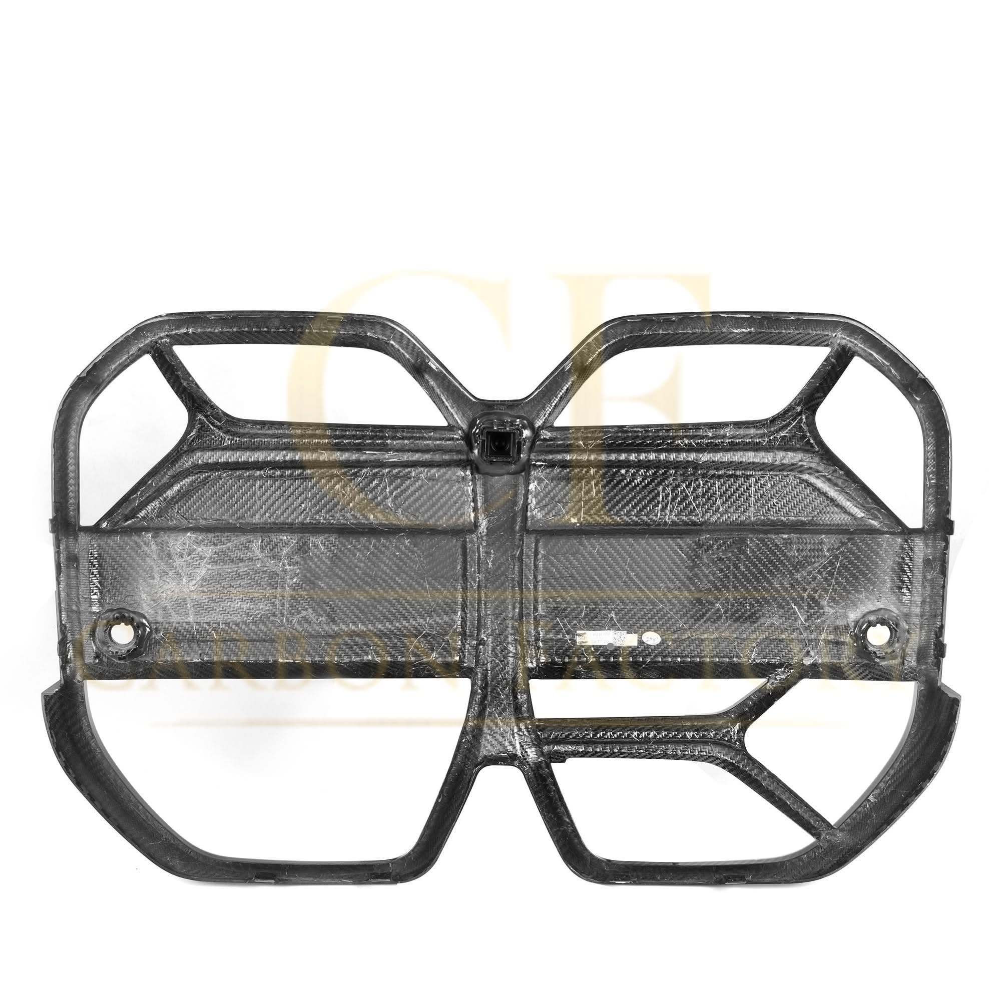 CSL Style Pre-Preg Carbon Fibre Front Grille for BMW 4 Series i4 21-25 - Carbon Factory