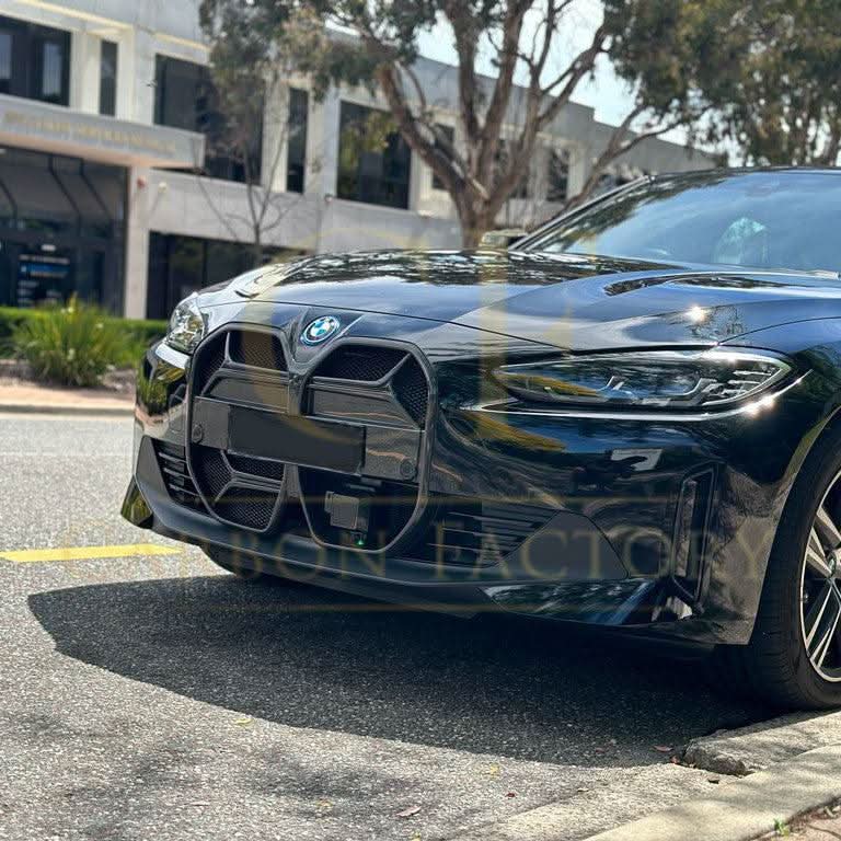 CSL Style Pre-Preg Carbon Fibre Front Grille for BMW 4 Series i4 21-25 - Carbon Factory