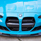 CSL Style Pre-Preg Carbon Fibre Front Grille for BMW G80 M3 G82 G83 M4 21-25 - Carbon Factory