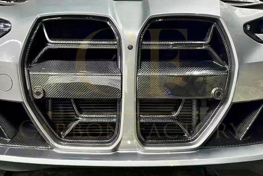 CSL Style Pre-Preg Carbon Fibre Front Grille for BMW G80 M3 G82 G83 M4 21-25 - Carbon Factory