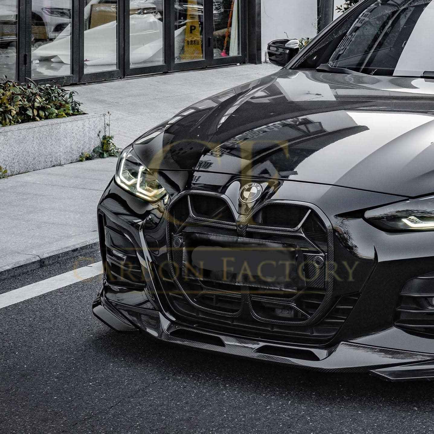CSL Style Pre-Preg Carbon Front Grille for BMW 4 Series G26 20-Present - Carbon Factory