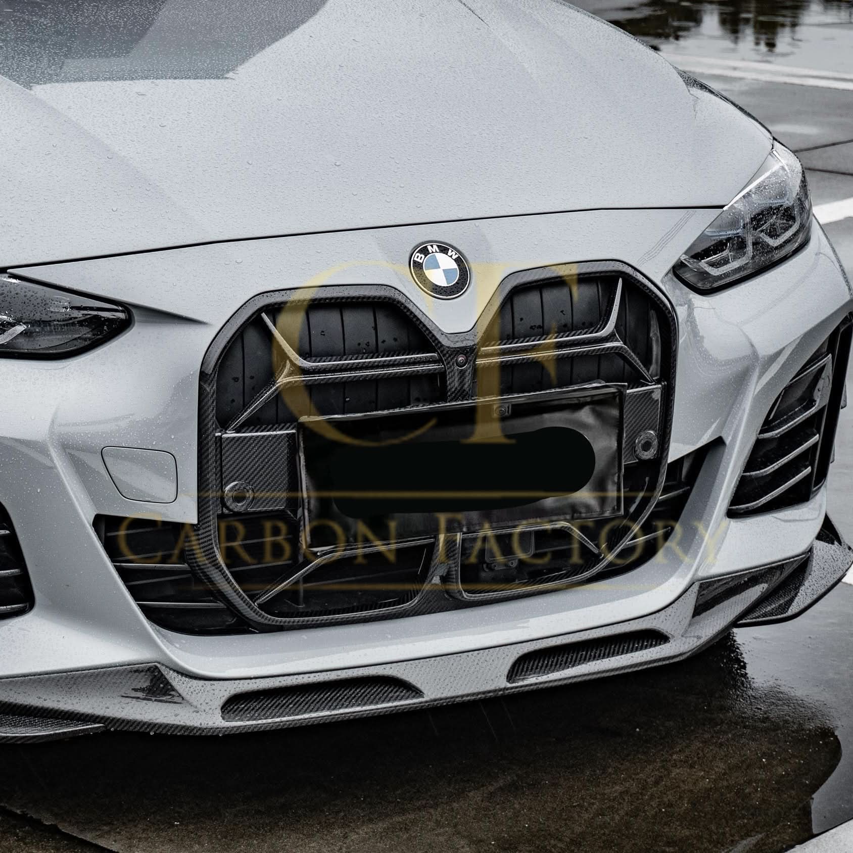 CSL Style Pre-Preg Carbon Front Grille for BMW 4 Series G26 20-Present - Carbon Factory