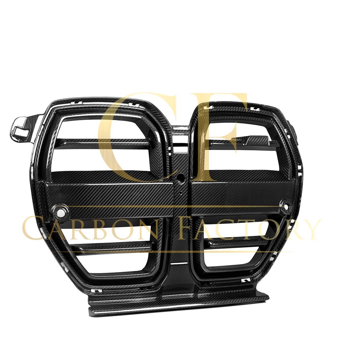 SQV Style Pre-Preg Carbon Fibre Front Grille for BMW G80 M3 G82 G83 M4 21-25 - Carbon Factory