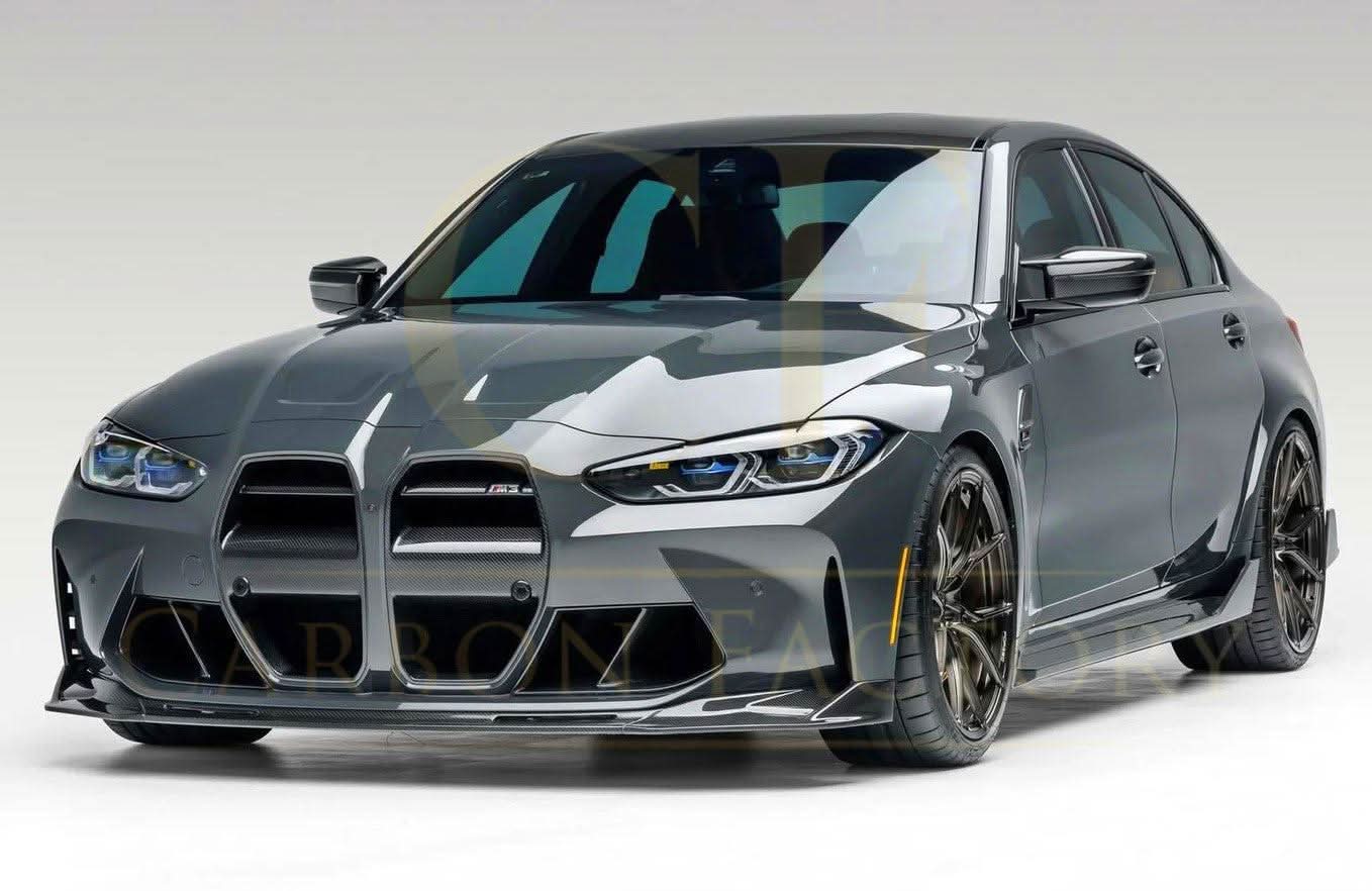 V Style Pre-Preg Carbon Fibre Front Grille for BMW G80 M3 G82 G83 M4 21-25 - Carbon Factory