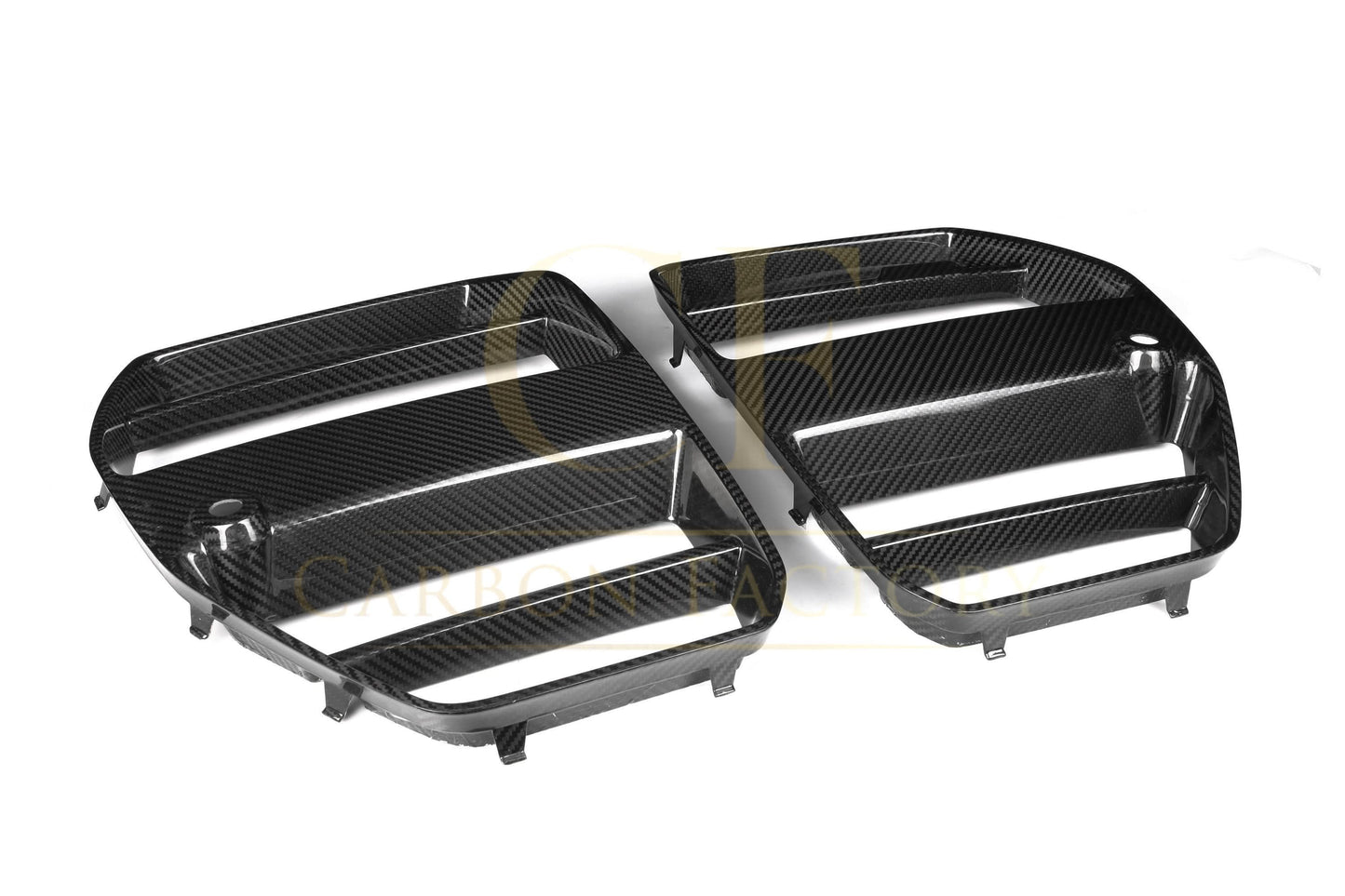 V Style Pre-Preg Carbon Fibre Front Grille for BMW G80 M3 G82 G83 M4 21-25 - Carbon Factory