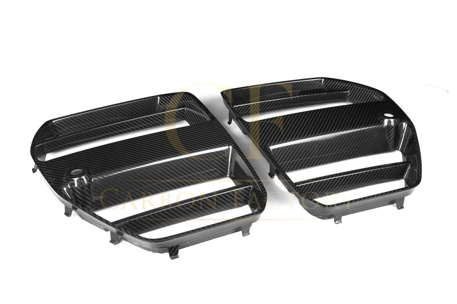 V Style Pre-Preg Carbon Fibre Front Grille for BMW G80 M3 G82 G83 M4 21-25 - Carbon Factory