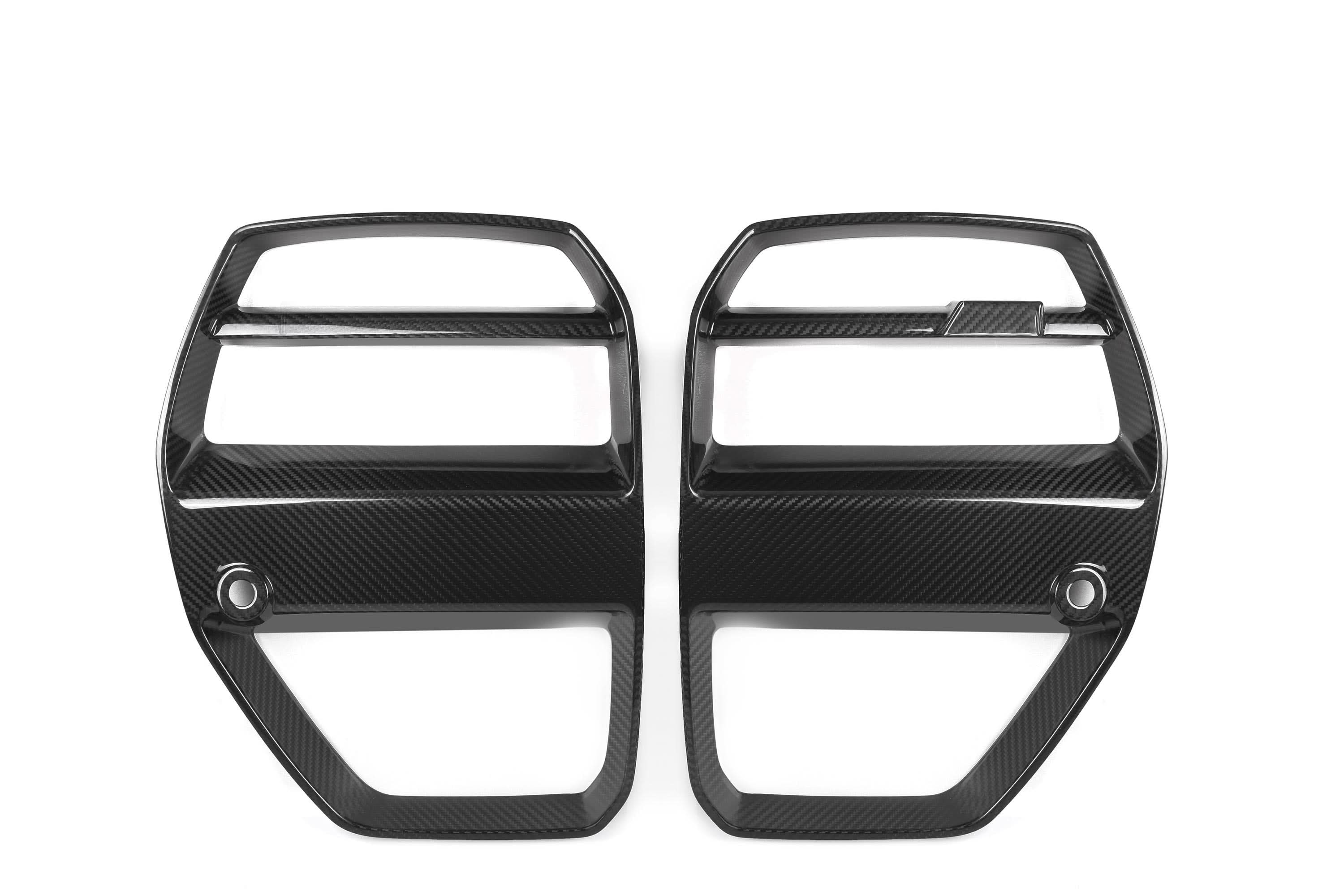 V Style Pre-Preg Carbon Fibre Front Grille for BMW G80 M3 G82 G83 M4 21-25 - Carbon Factory