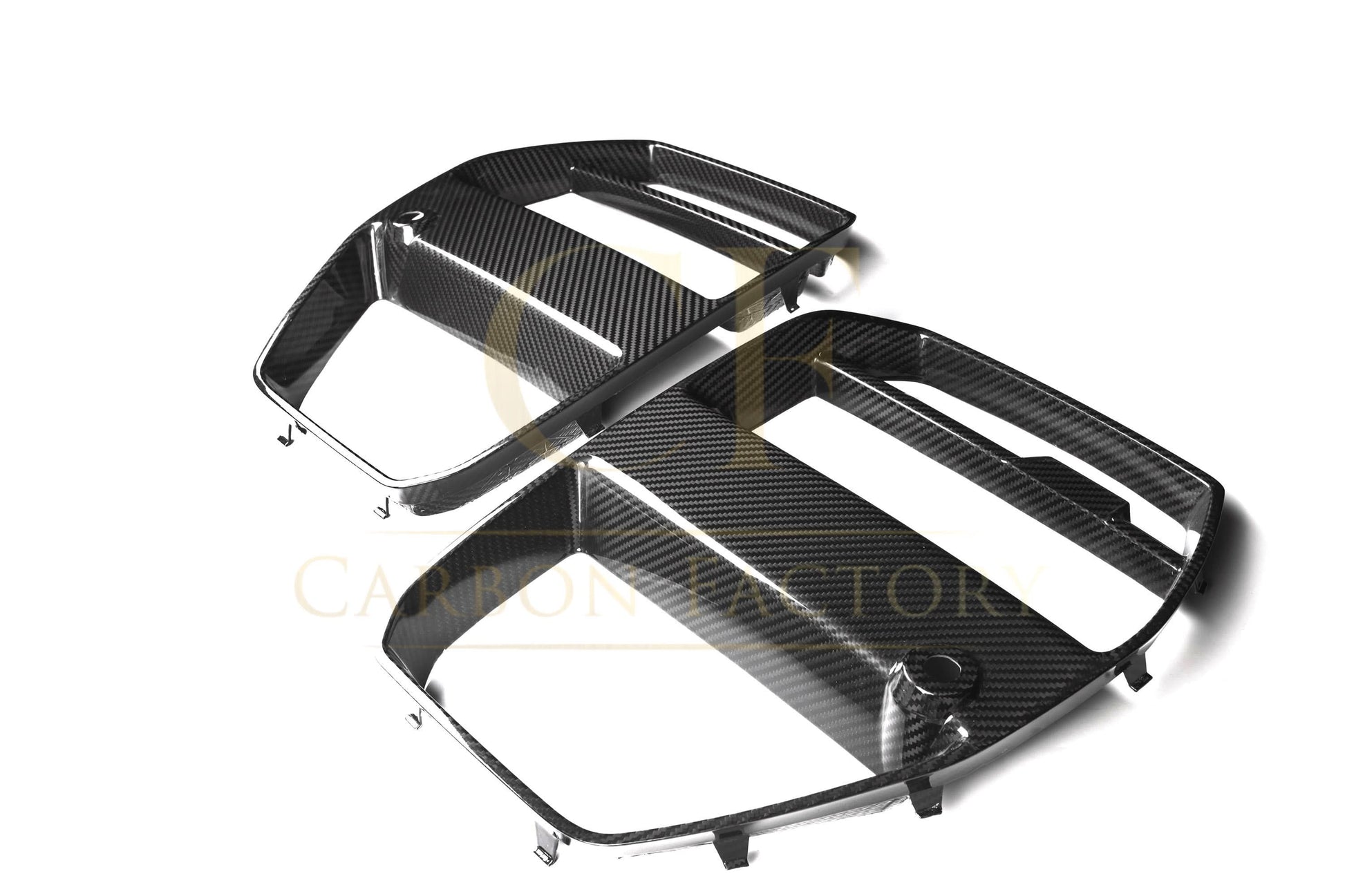 V Style Pre-Preg Carbon Fibre Front Grille for BMW G80 M3 G82 G83 M4 21-25 - Carbon Factory