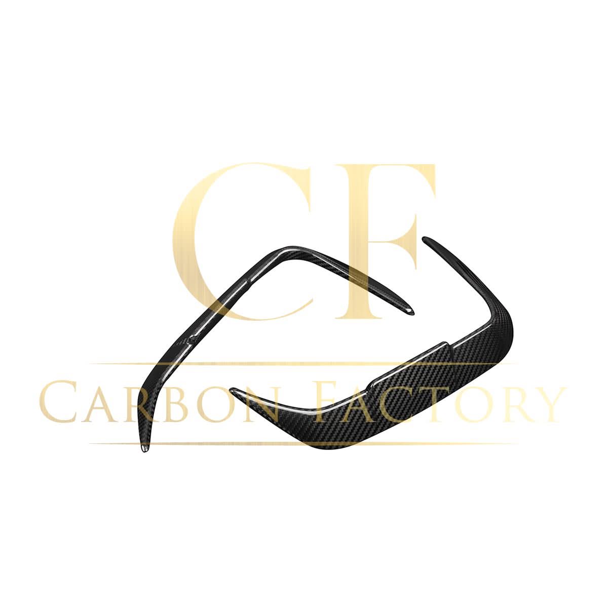 SQ Style Pre-Preg Carbon Fibre Rear Side Canards for BMW F98 X4M LCI - Carbon Factory