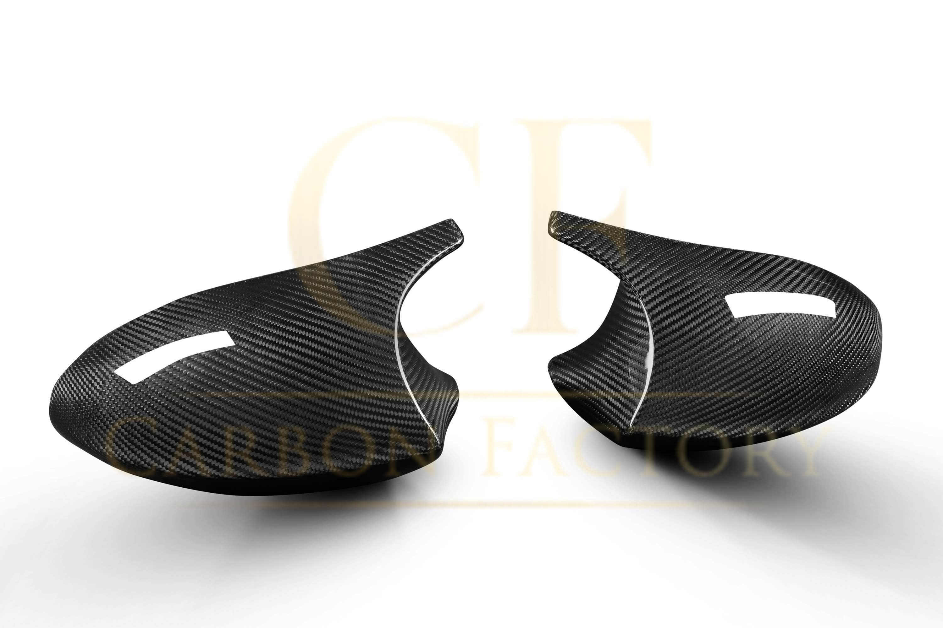 CF Style Pre-Preg Carbon Fibre Replacement Mirror Covers for BMW E81 E82 E87 E88 1 Series E90 E92 E93 3 Series Pre-LCI - Carbon Factory
