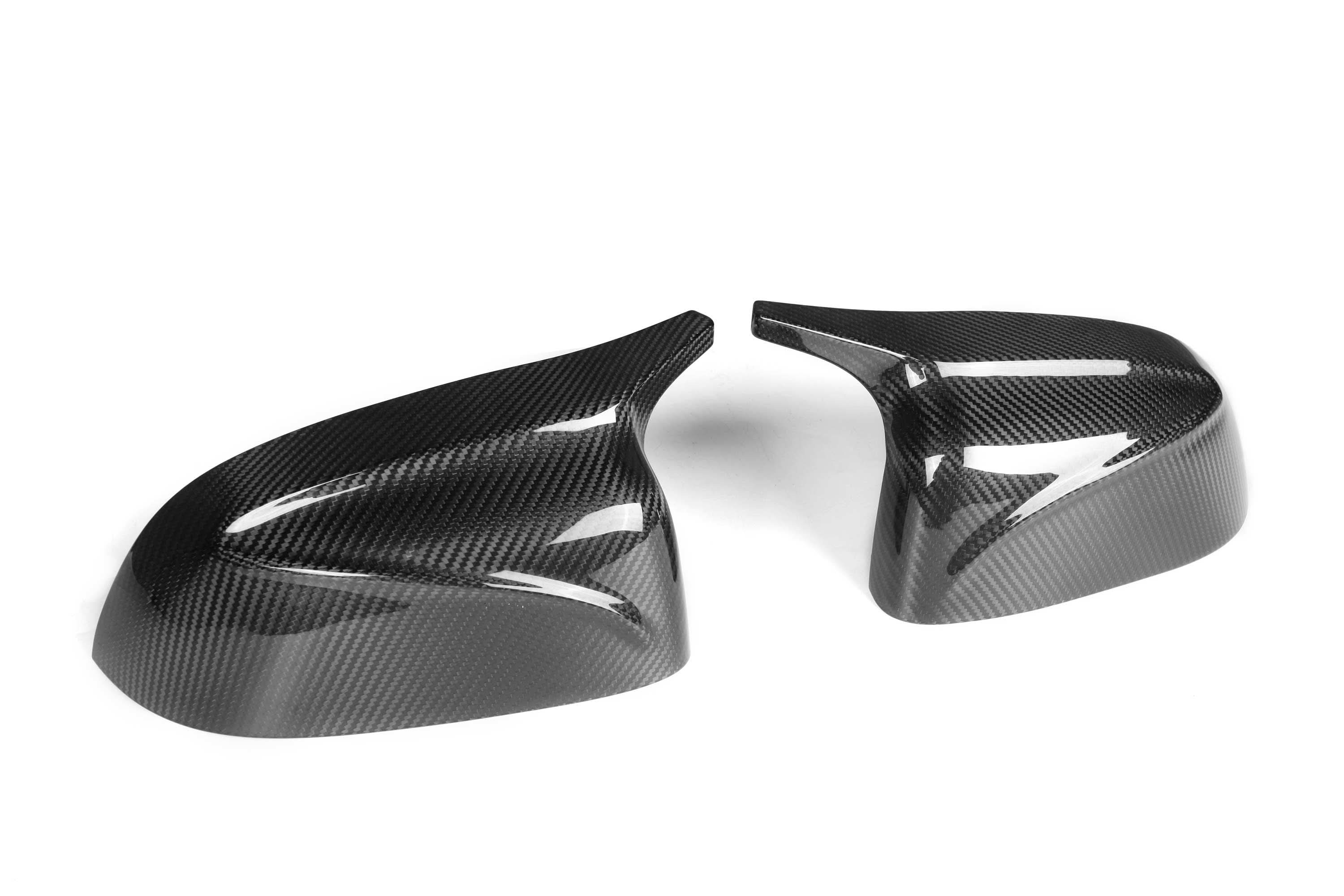 CF Style Pre-Preg Carbon Fibre Replacement Mirror Covers for BMW G02 X4 G05 X5 19-25 - Carbon Factory