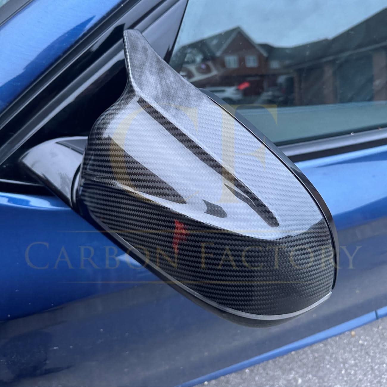 CF Style Pre-Preg Carbon Fibre Replacement Mirror Covers for BMW G06 X6 G07 X7 19-25 - Carbon Factory
