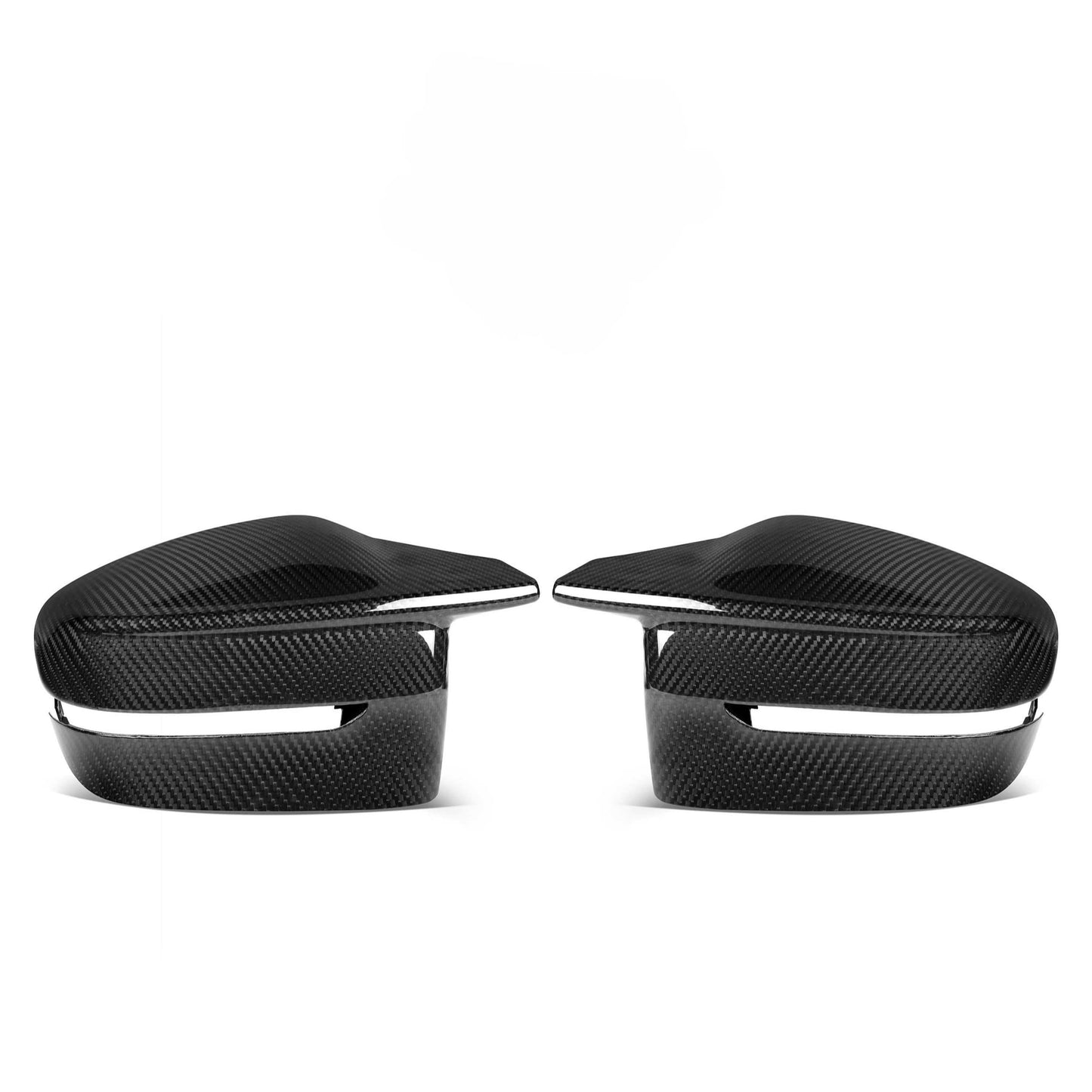 CF Style Pre-Preg Carbon Fibre Replacement Mirror Covers for BMW G14 G15 G16 8 Series RHD 15-22 - Carbon Factory