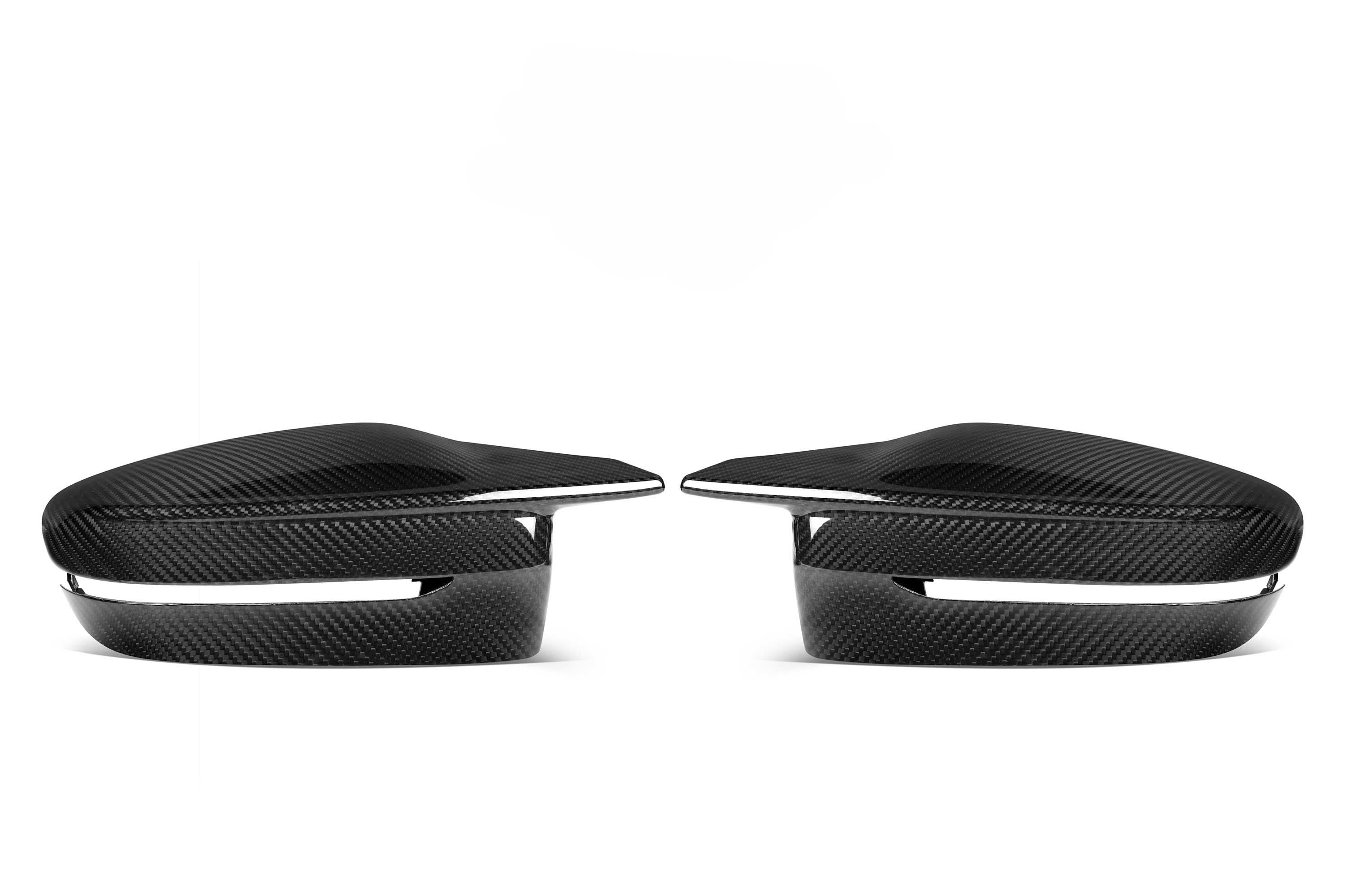 CF Style Pre-Preg Carbon Fibre Replacement Mirror Covers for BMW G30 G31 5 Series RHD 15-22 - Carbon Factory
