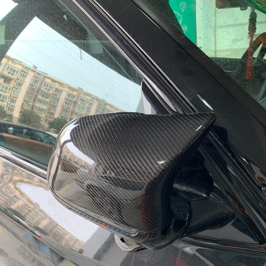MP Style Pre-Preg Carbon Fibre Replacement Mirror Covers for BMW F25 X3 F26 X4 F15 X5 F16 X6 14-18 - Carbon Factory