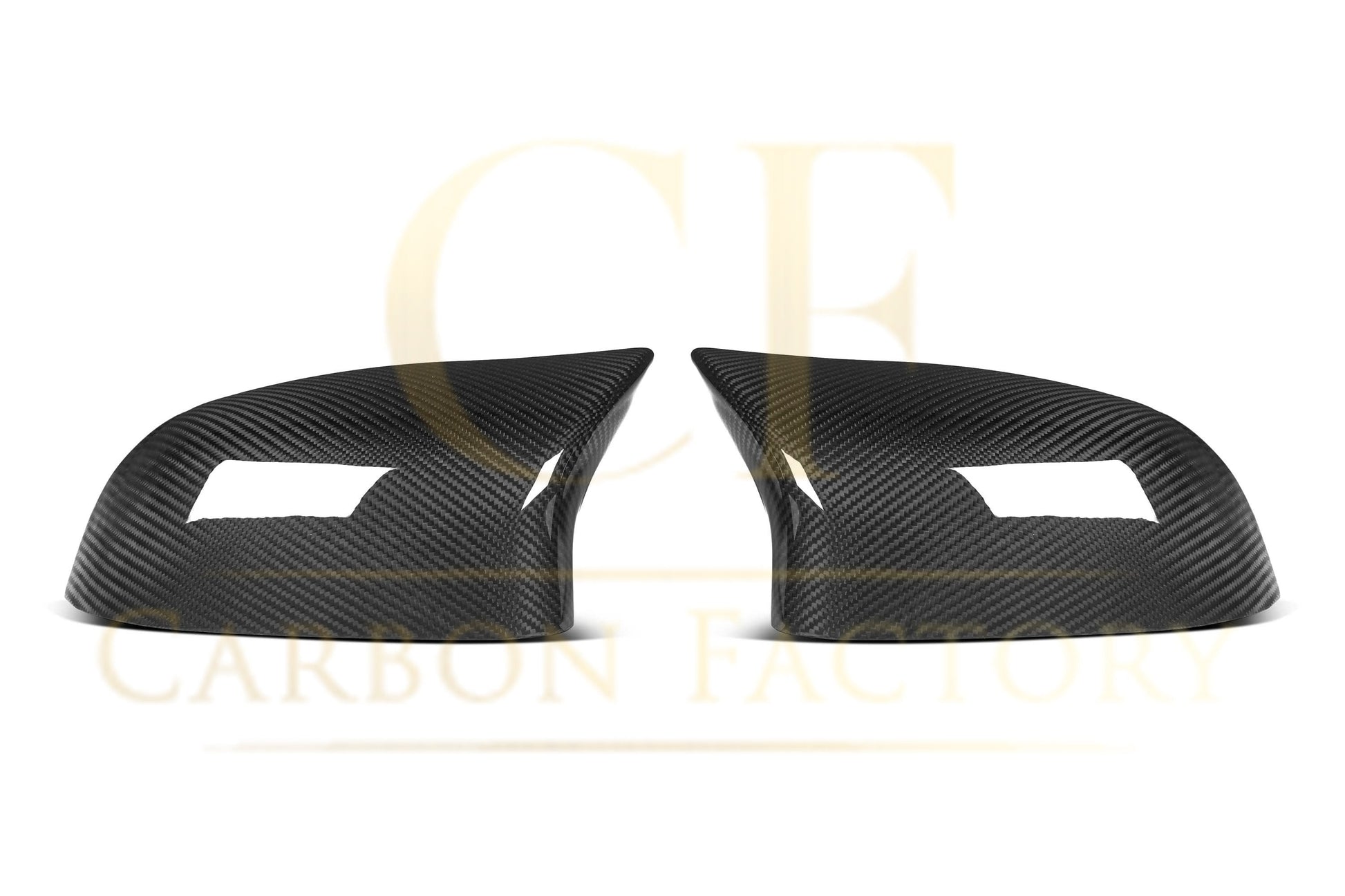MP Style Pre-Preg Carbon Fibre Replacement Mirror Covers for BMW F25 X3 F26 X4 F15 X5 F16 X6 14-18 - Carbon Factory