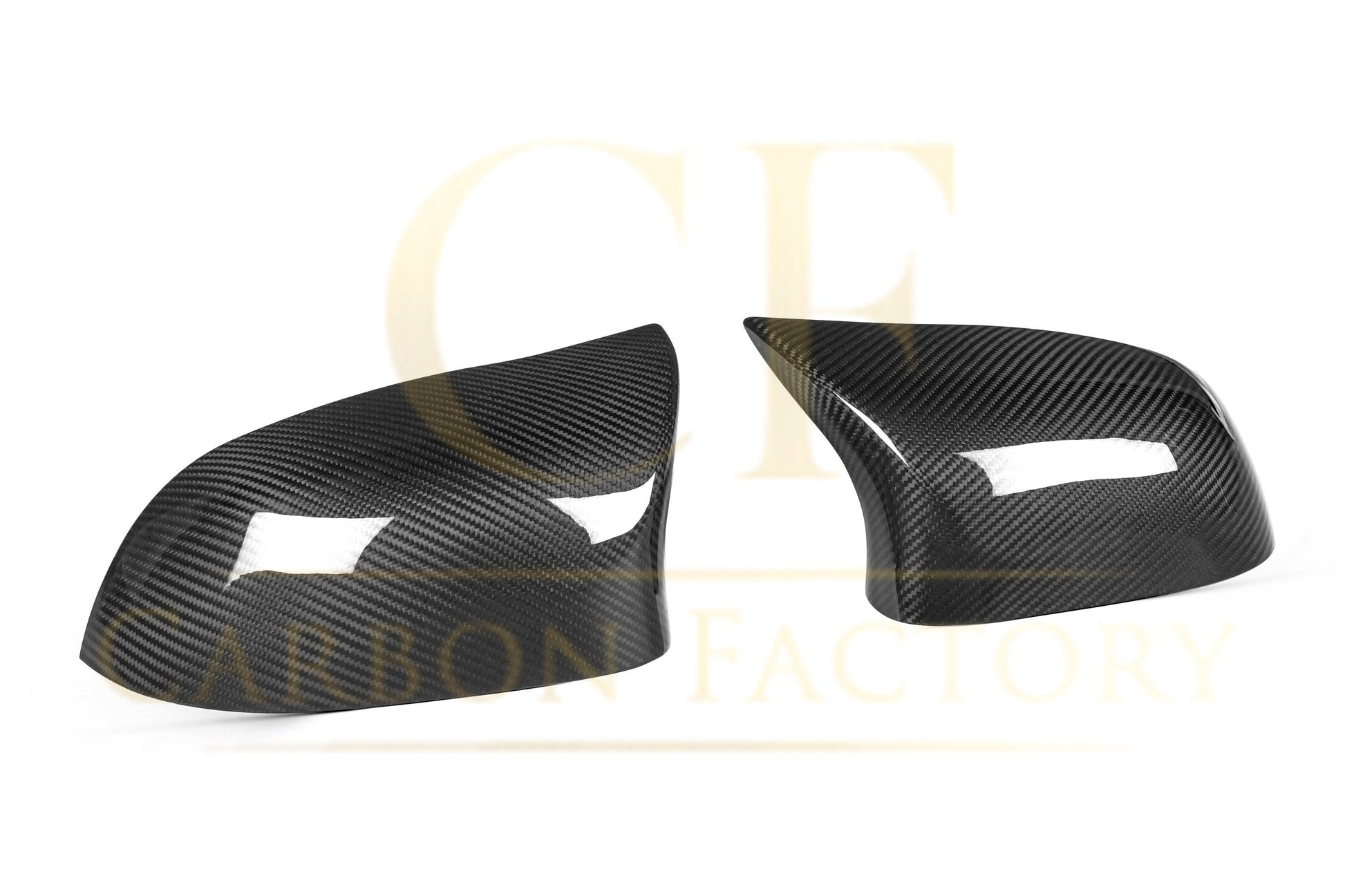 MP Style Pre-Preg Carbon Fibre Replacement Mirror Covers for BMW F25 X3 F26 X4 F15 X5 F16 X6 14-18 - Carbon Factory
