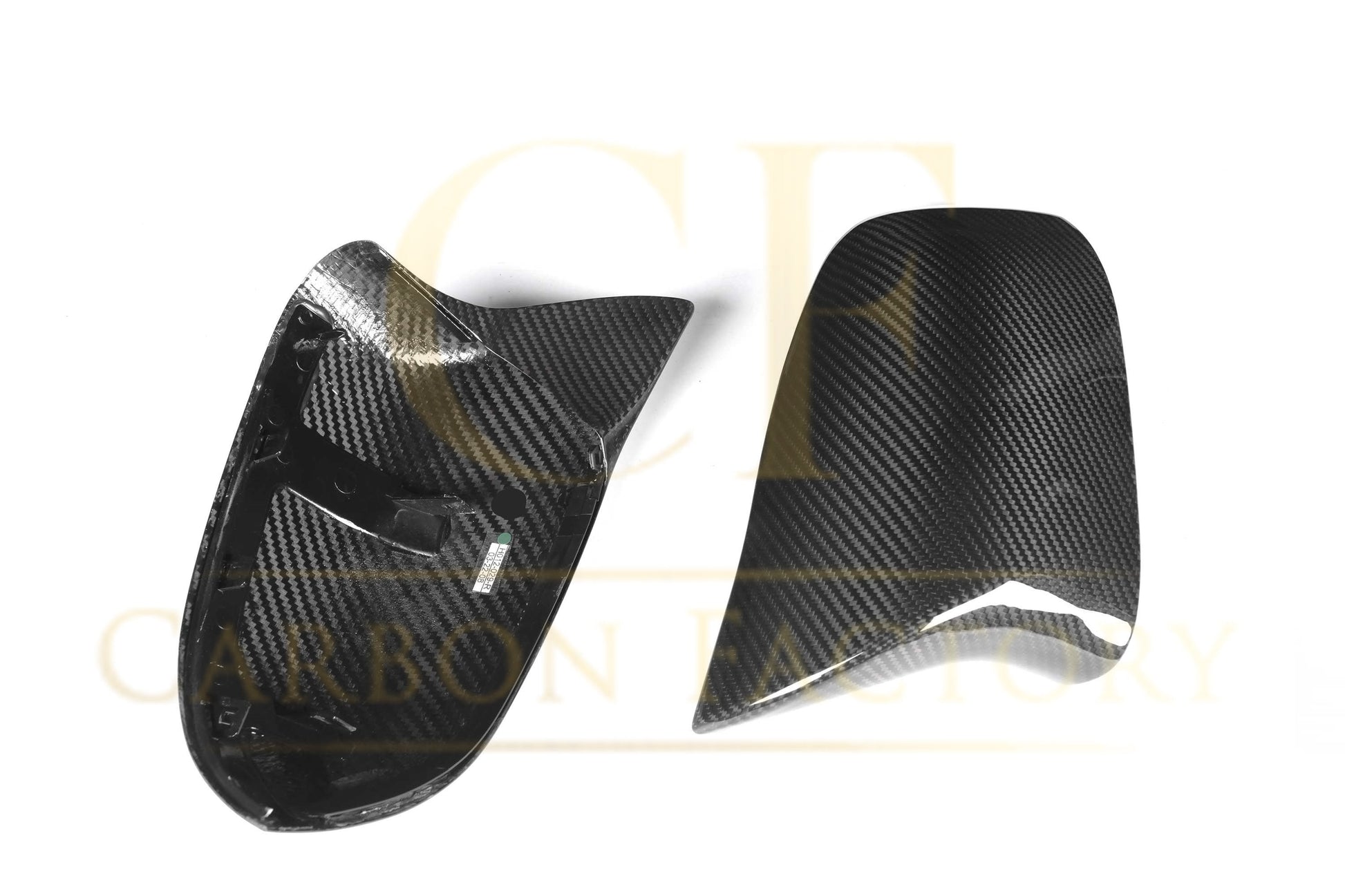 MP Style Pre-Preg Carbon Fibre Replacement Mirror Covers for BMW F25 X3 F26 X4 F15 X5 F16 X6 14-18 - Carbon Factory