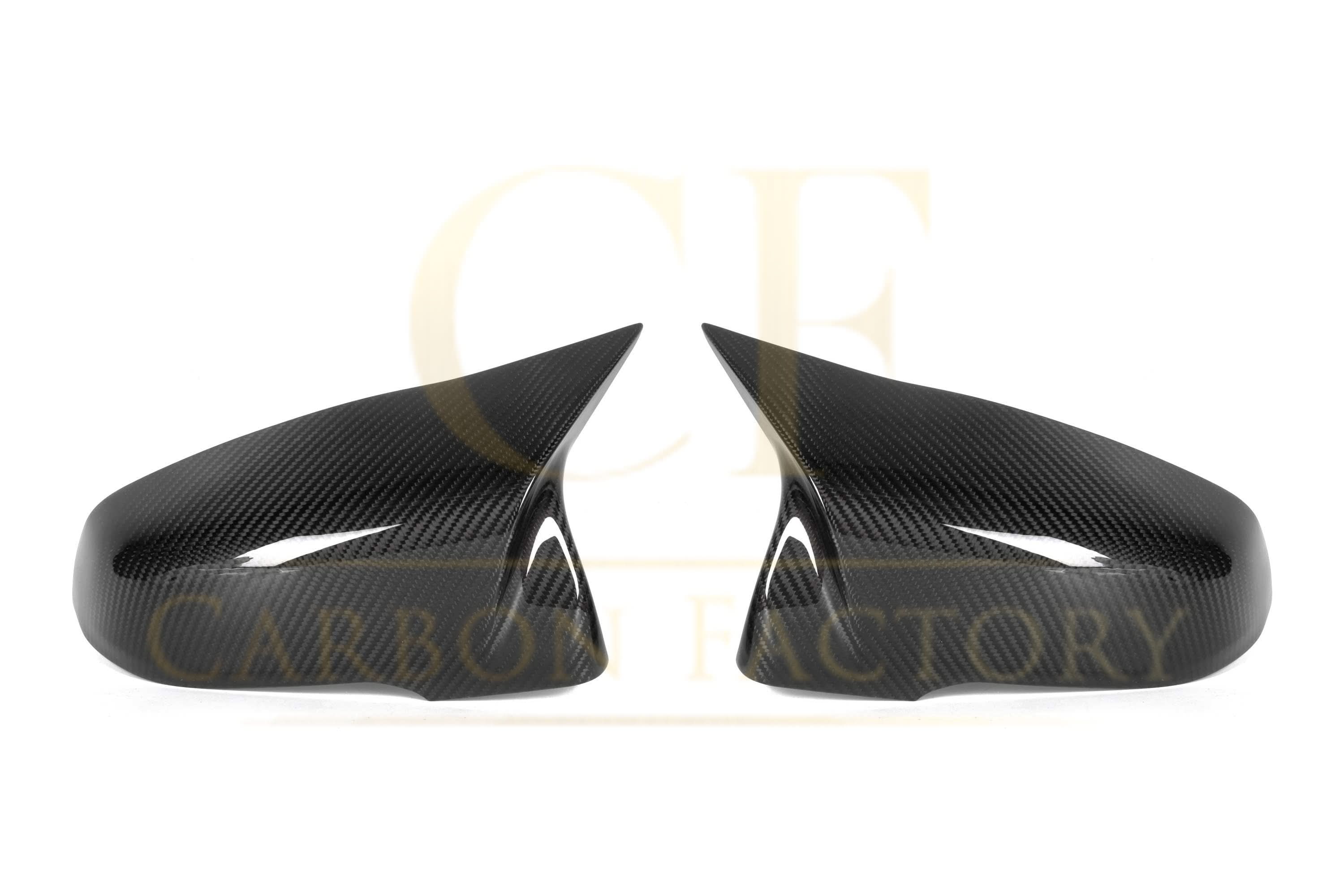 MP Style Pre-Preg Carbon Fibre Replacement Mirror Covers for BMW F39 X2 19-24 - Carbon Factory