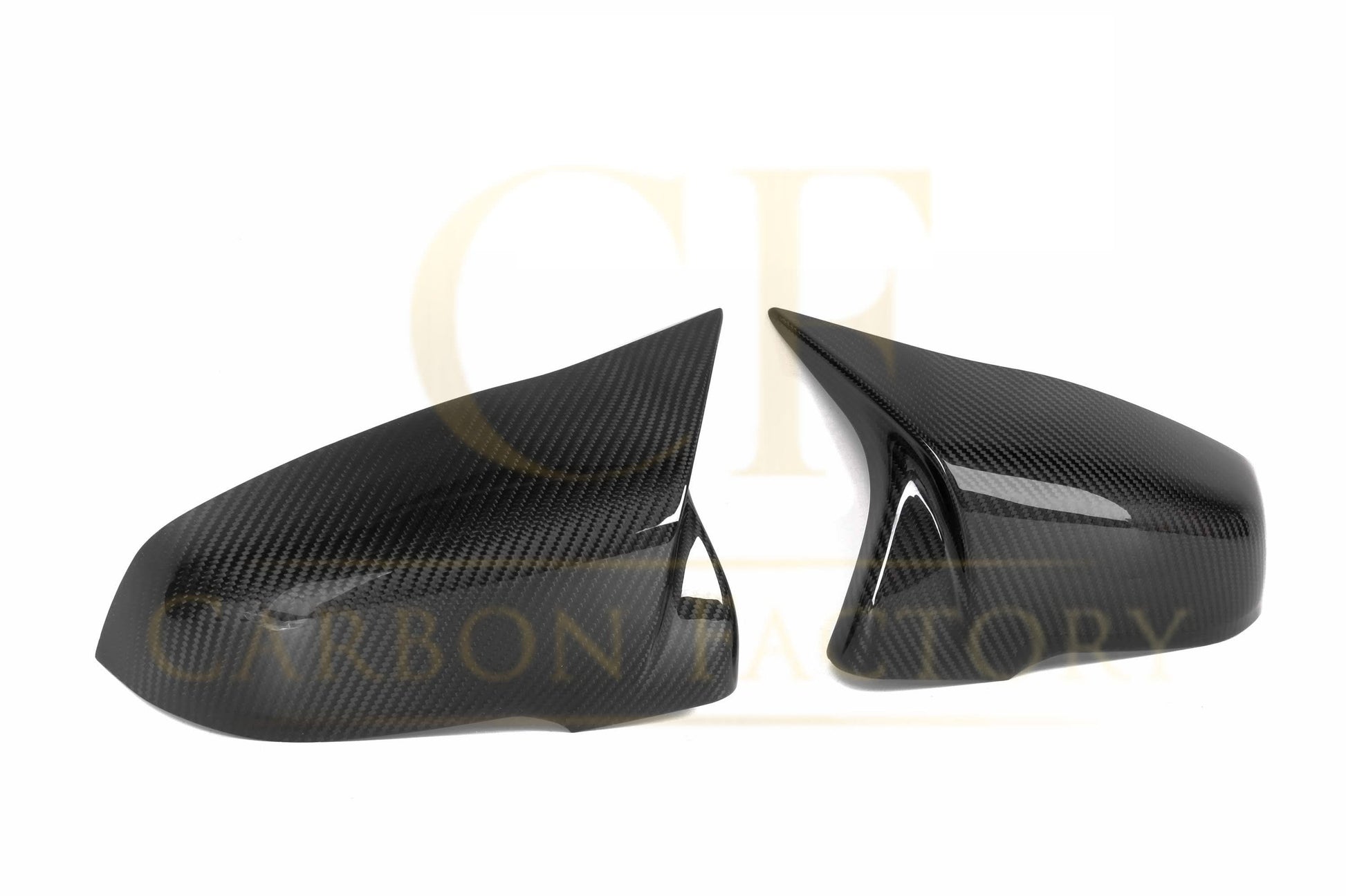 MP Style Pre-Preg Carbon Fibre Replacement Mirror Covers for BMW F39 X2 19-24 - Carbon Factory