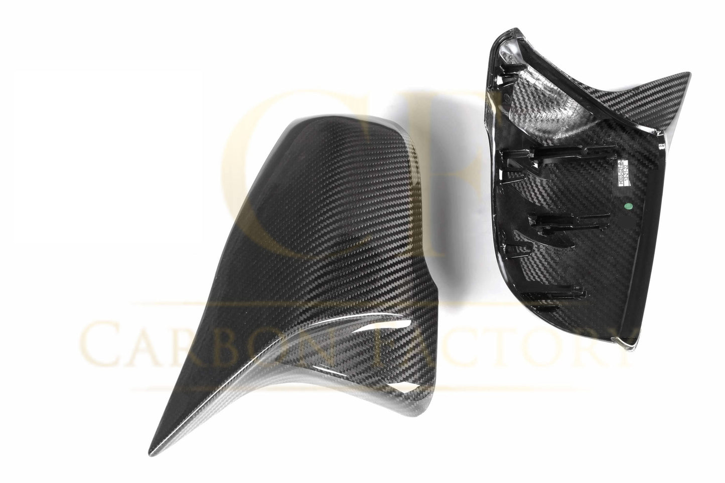 MP Style Pre-Preg Carbon Fibre Replacement Mirror Covers for BMW F39 X2 19-24 - Carbon Factory