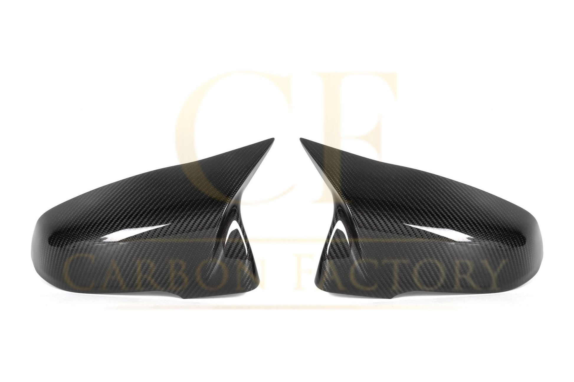 MP Style Pre-Preg Carbon Fibre Replacement Mirror Covers for BMW F48 F49 X1 19-24 - Carbon Factory