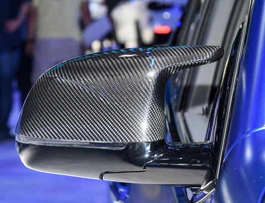 MP Style Pre-Preg Carbon Fibre Replacement Mirror Covers for BMW G01 M40 F97 X3M F98 X4M F95 X5M F96 X6M 18-25 - Carbon Factory