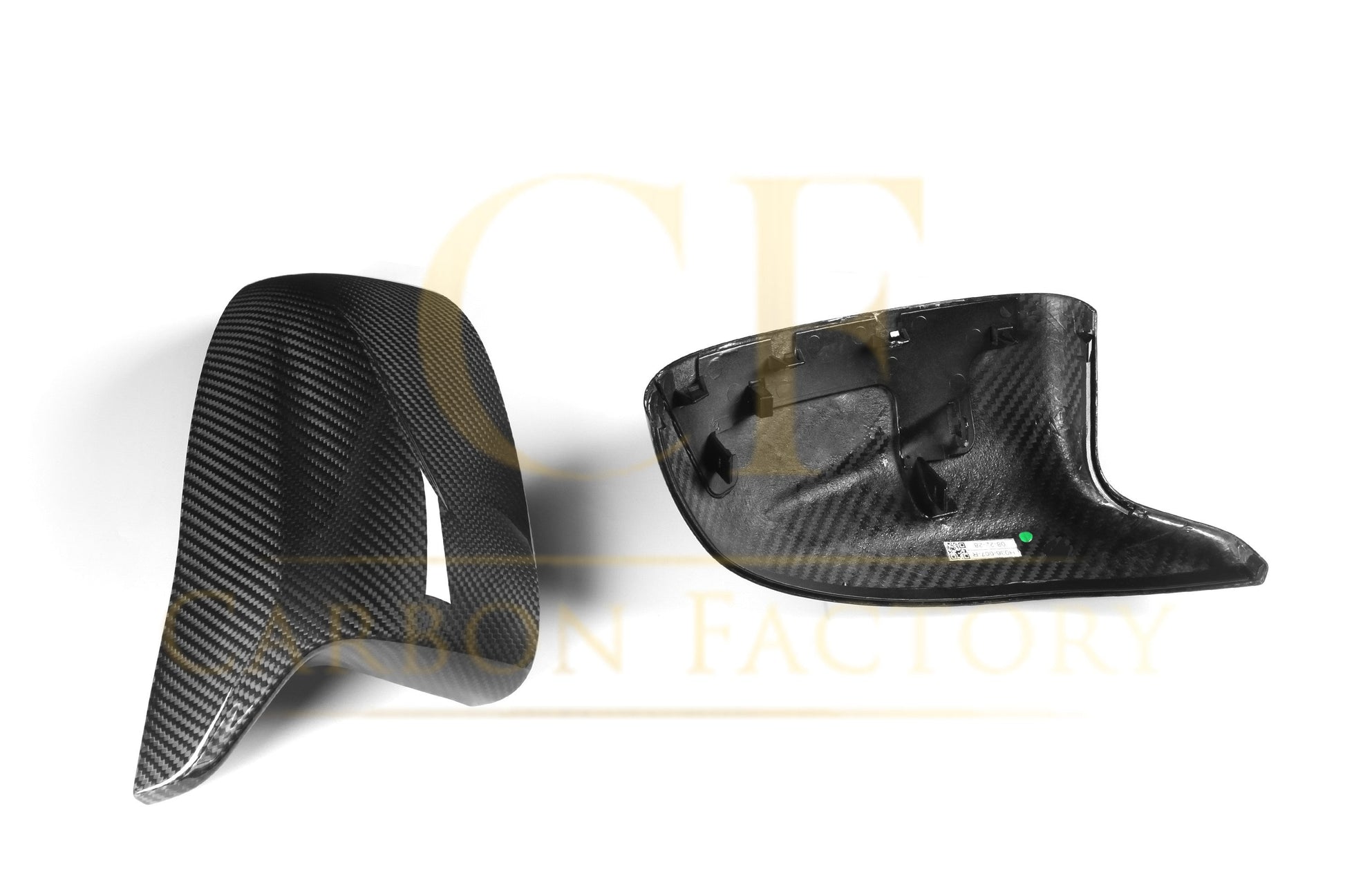 MP Style Pre-Preg Carbon Fibre Replacement Mirror Covers for BMW G01 M40 F97 X3M F98 X4M F95 X5M F96 X6M 18-25 - Carbon Factory