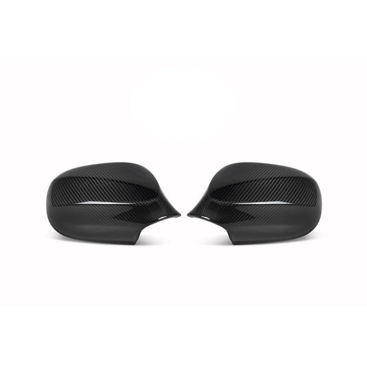 OEM Style Pre-Preg Carbon Fibre Replacement Mirror Covers for BMW E81 E82 E87 E88 1 Series E90 E92 E93 3 Series LCI - Carbon Factory