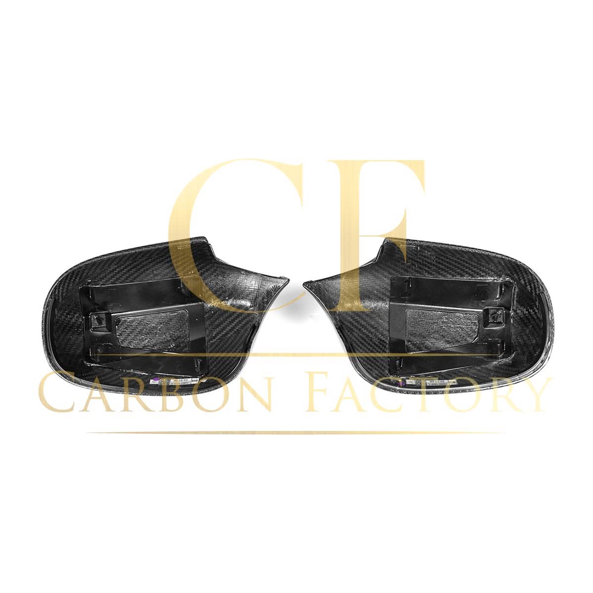 OEM Style Pre-Preg Carbon Fibre Replacement Mirror Covers for BMW E81 E82 E87 E88 1 Series E90 E92 E93 3 Series LCI - Carbon Factory