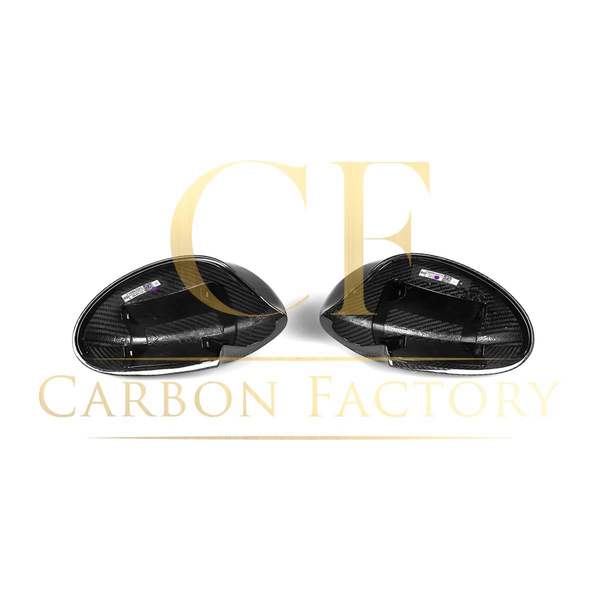 OEM Style Pre-Preg Carbon Fibre Replacement Mirror Covers for BMW E81 E82 E87 E88 1 Series E90 E92 E93 3 Series Pre-LCI - Carbon Factory