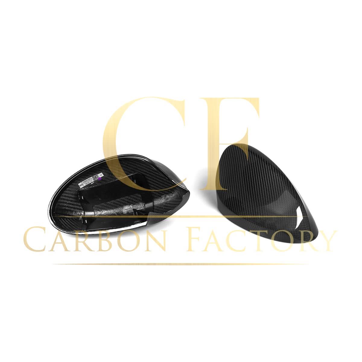 OEM Style Pre-Preg Carbon Fibre Replacement Mirror Covers for BMW E81 E82 E87 E88 1 Series E90 E92 E93 3 Series Pre-LCI - Carbon Factory