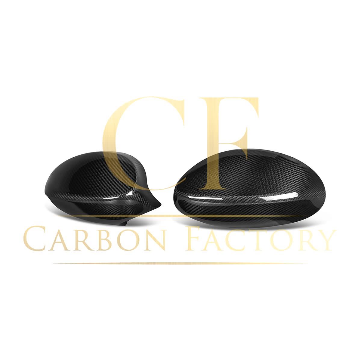OEM Style Pre-Preg Carbon Fibre Replacement Mirror Covers for BMW E81 E82 E87 E88 1 Series E90 E92 E93 3 Series Pre-LCI - Carbon Factory