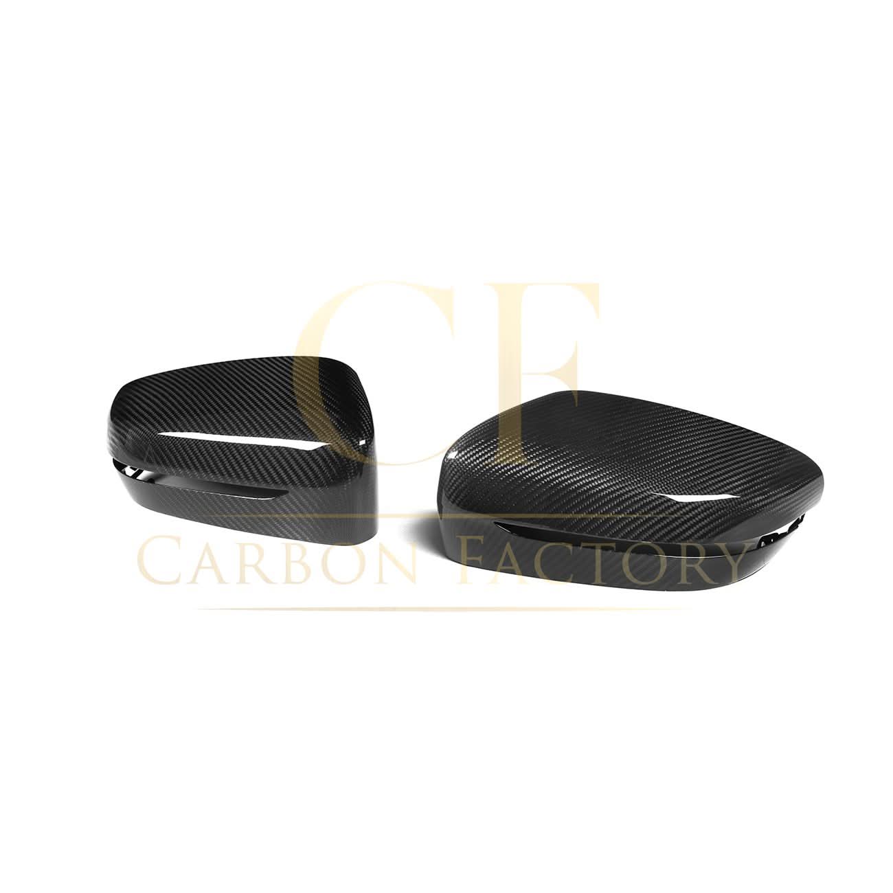 OEM Style Pre-Preg Carbon Fibre Replacement Mirror Covers for BMW G11 G12 7 Series LHD 15-22 - Carbon Factory