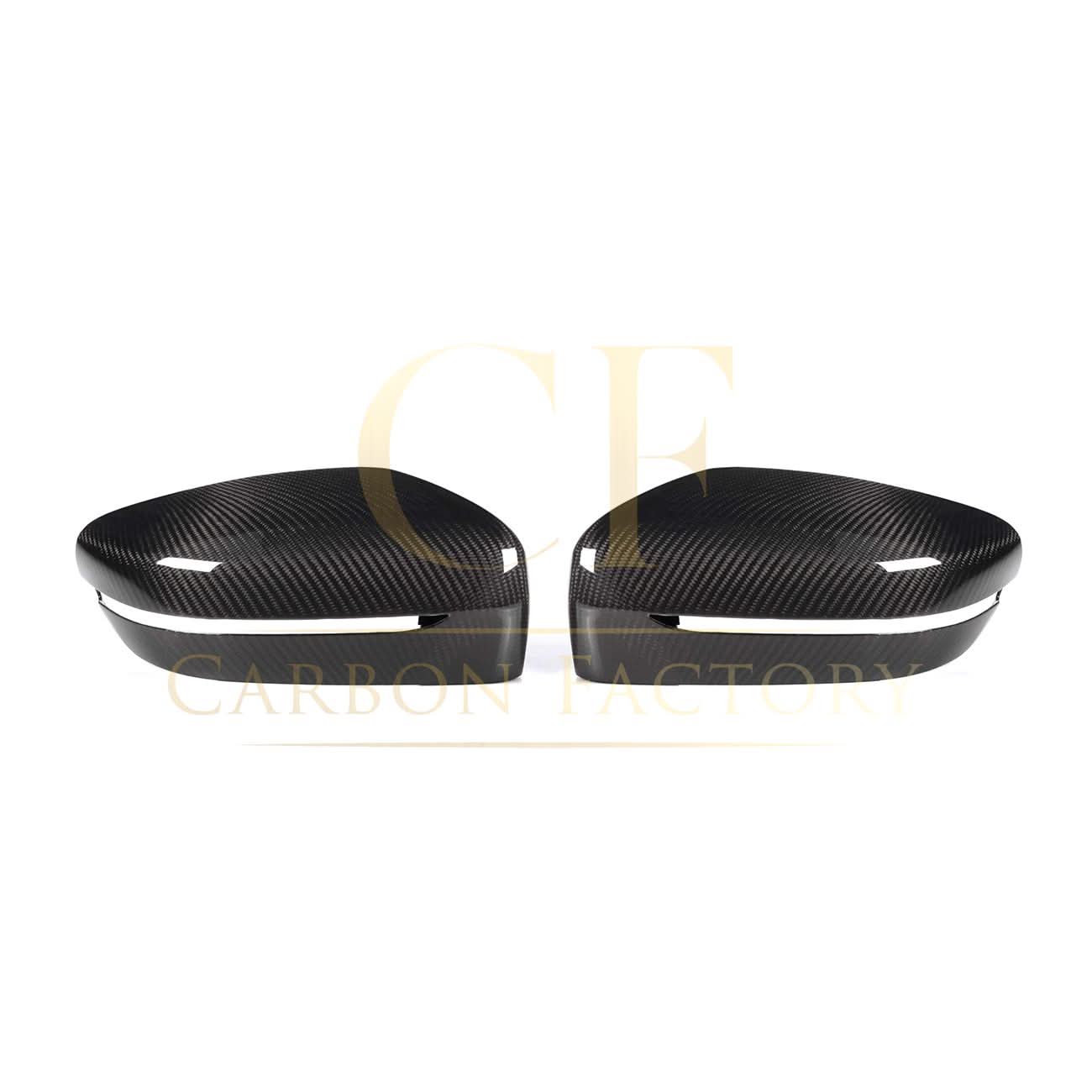 OEM Style Pre-Preg Carbon Fibre Replacement Mirror Covers for BMW G14 G15 G16 8 Series LHD 17-23 - Carbon Factory